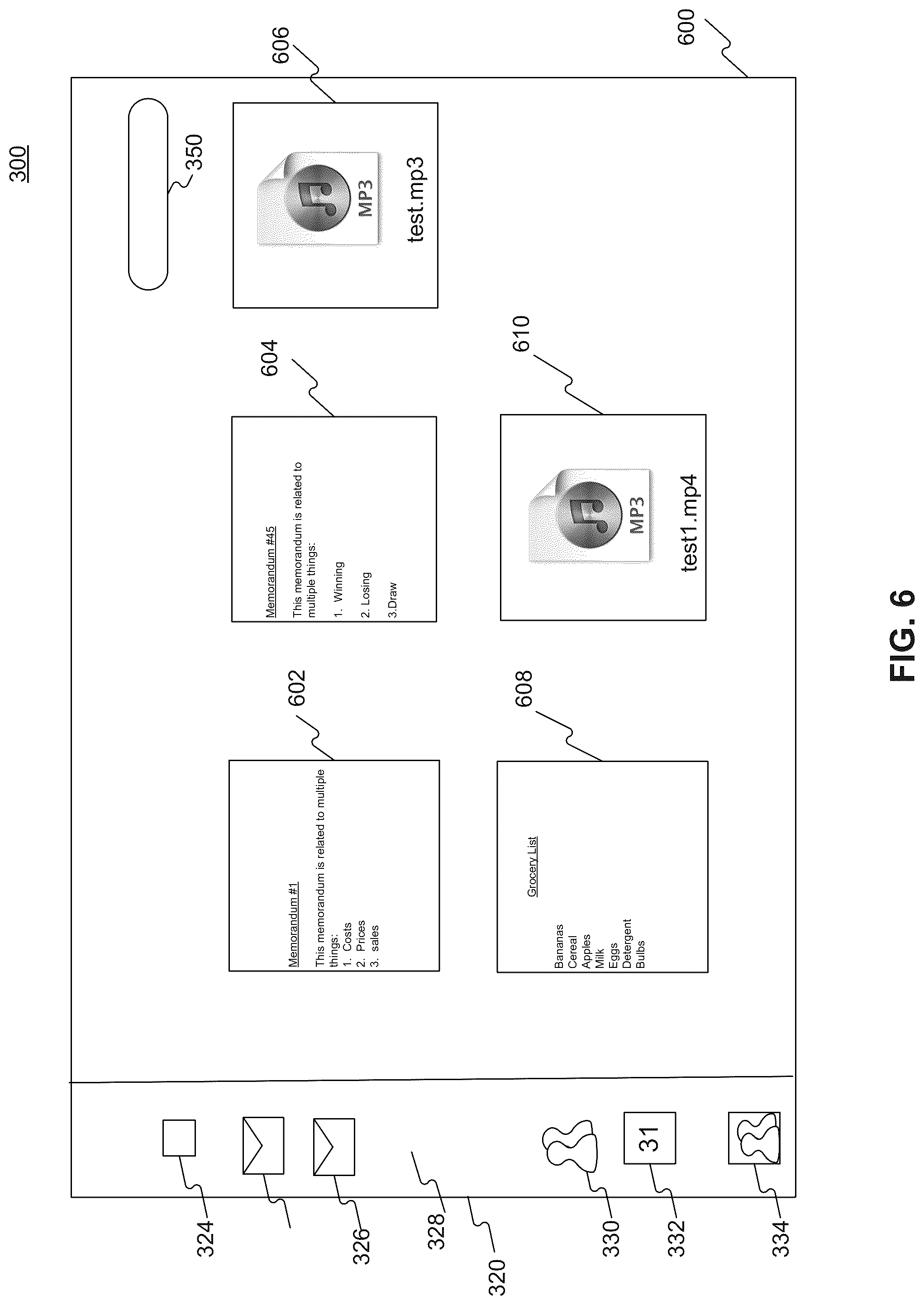 Patent US12326892 Figure 8 – Systems and methods for processing and organizing electronic content