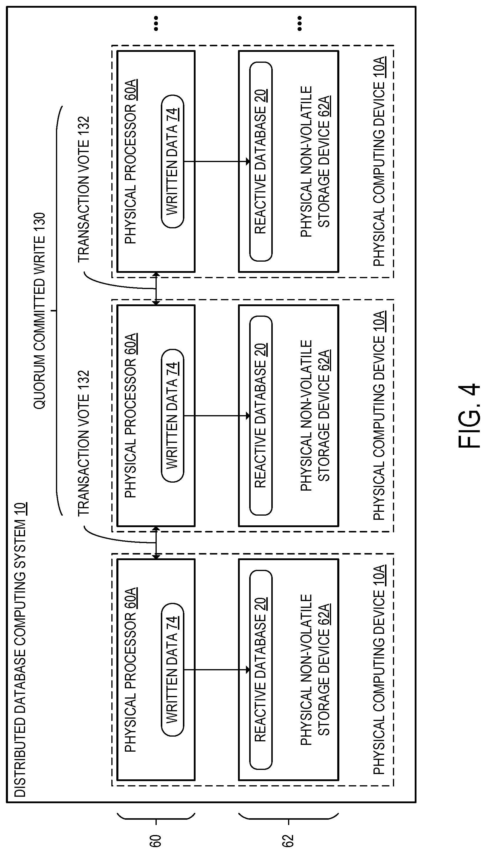 Patent US12326902 Figure 5 – Standing query to reactive database