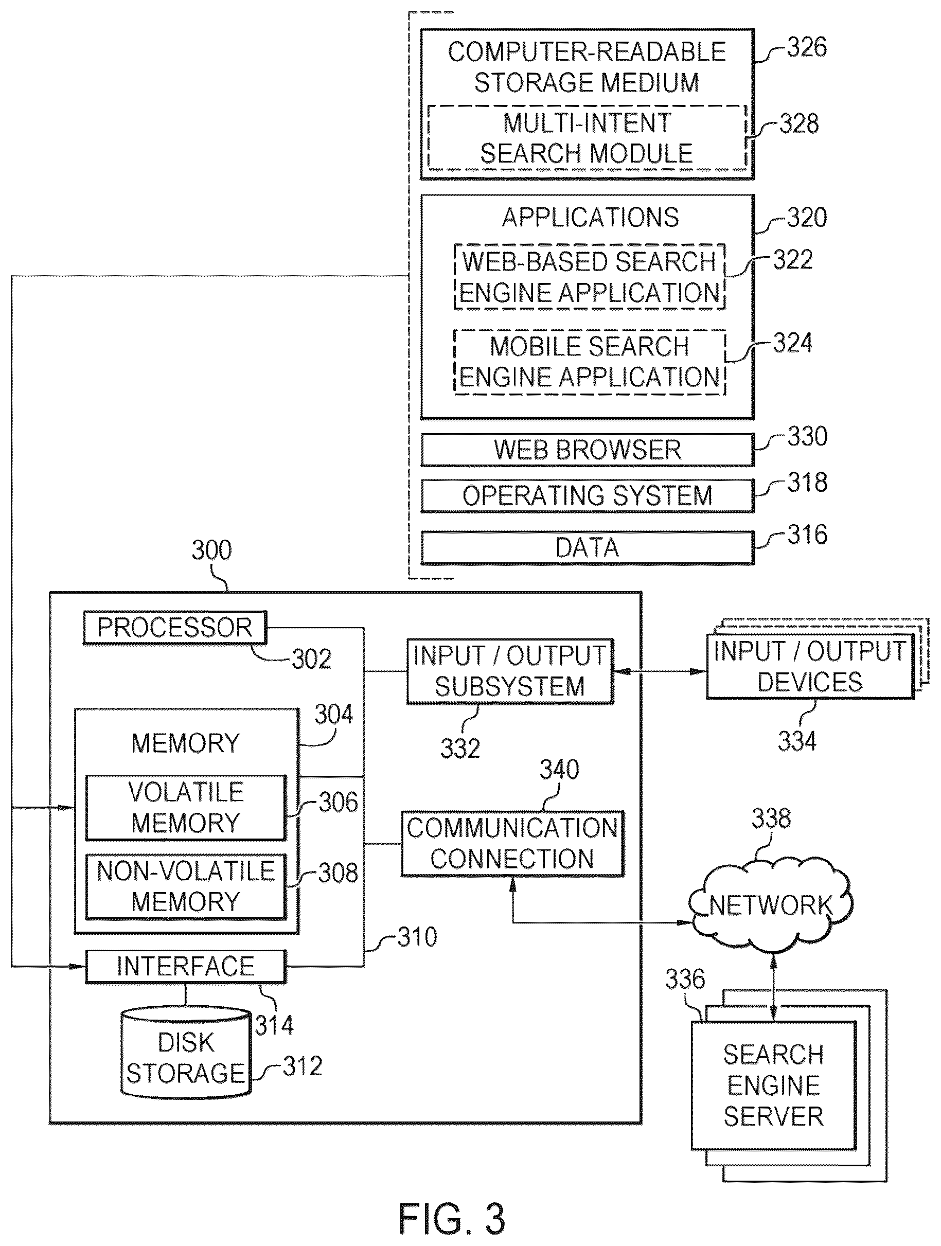 Patent US12326903 Figure 6 – Surfacing automatically-suggested search query results in separate browser tabs for improved multi-intent searching