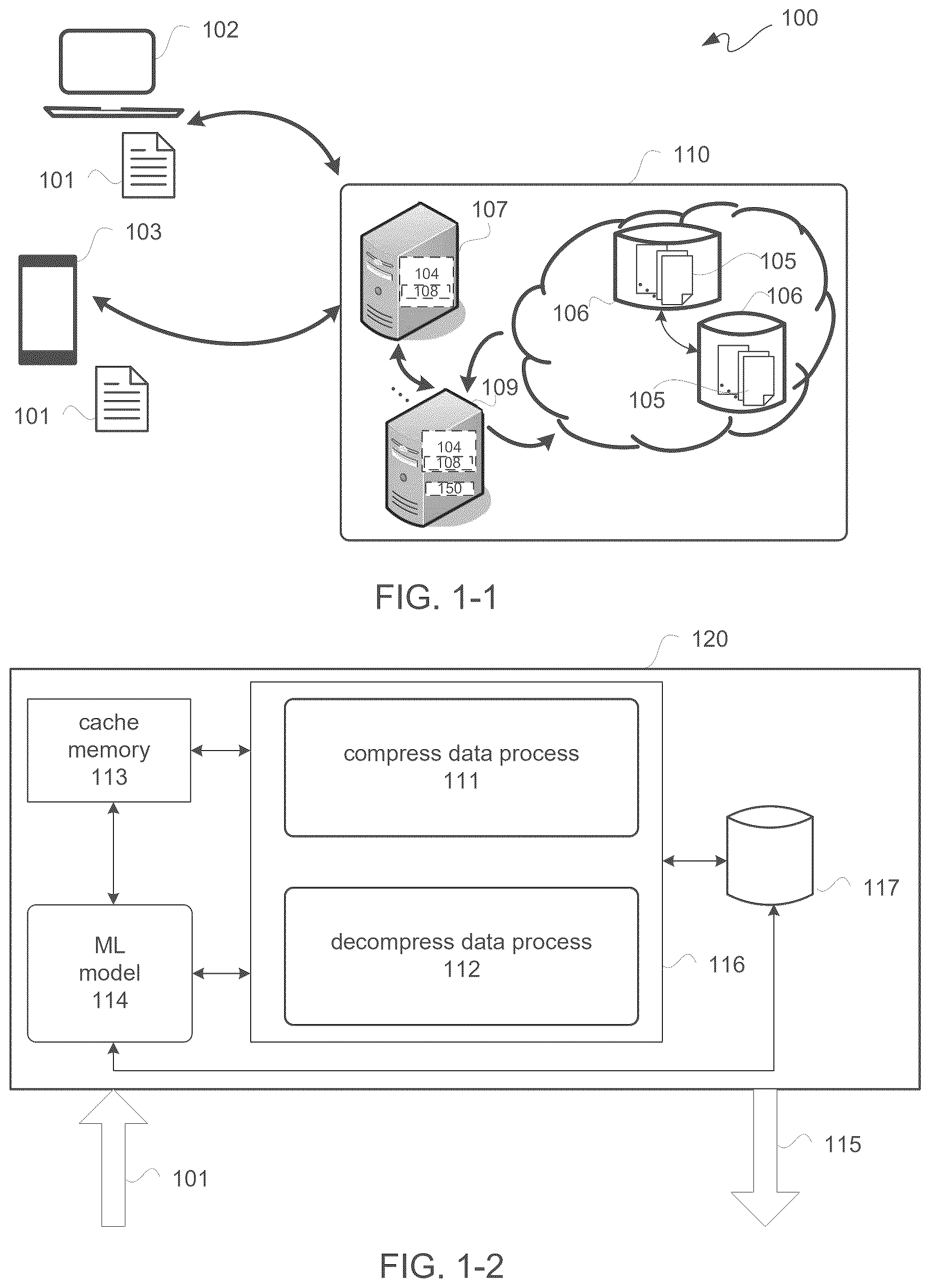 Patent US12326908 Figure 1 – AI-driven software services adaptation