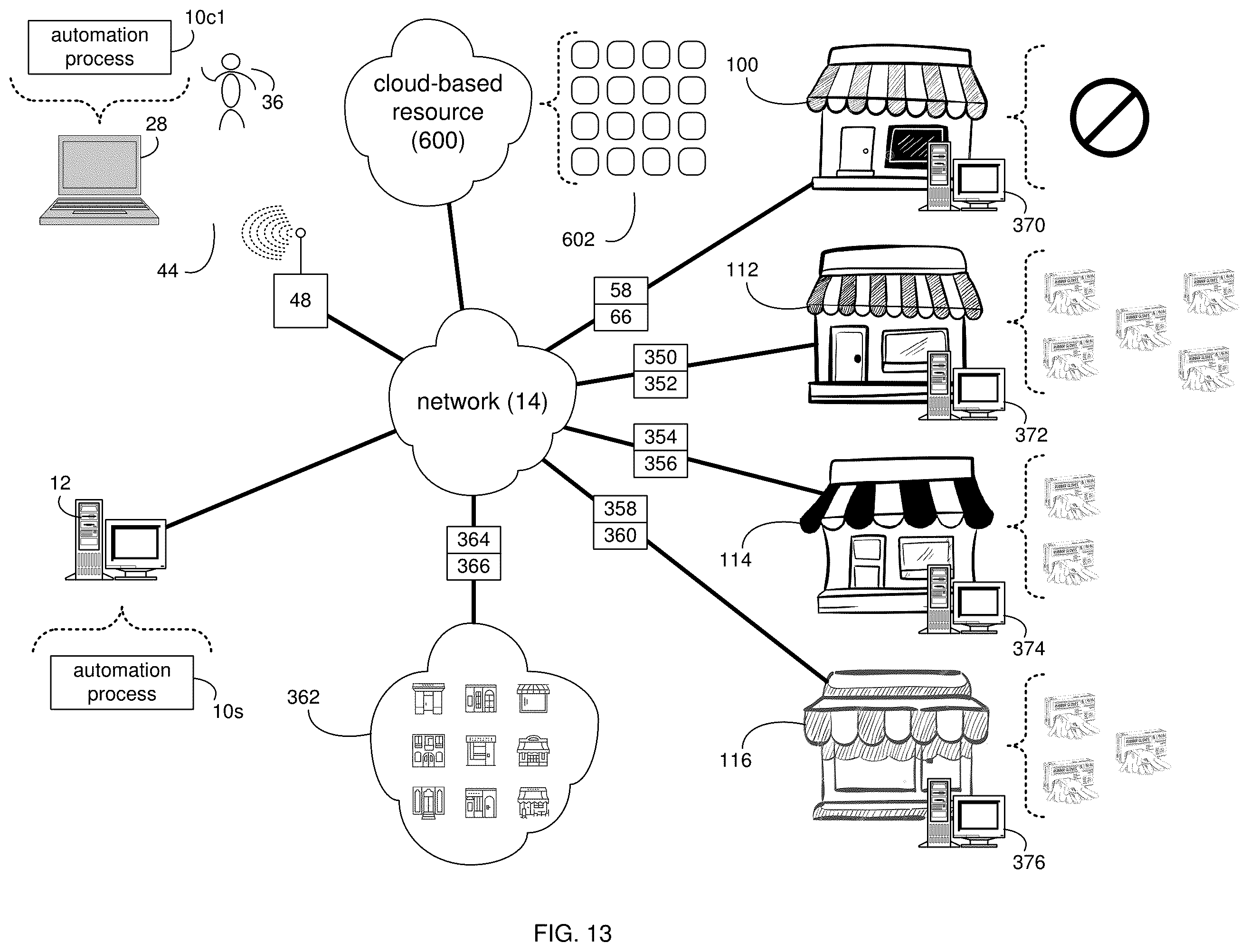 Patent US12326913 Figure 13 – Automation system and method