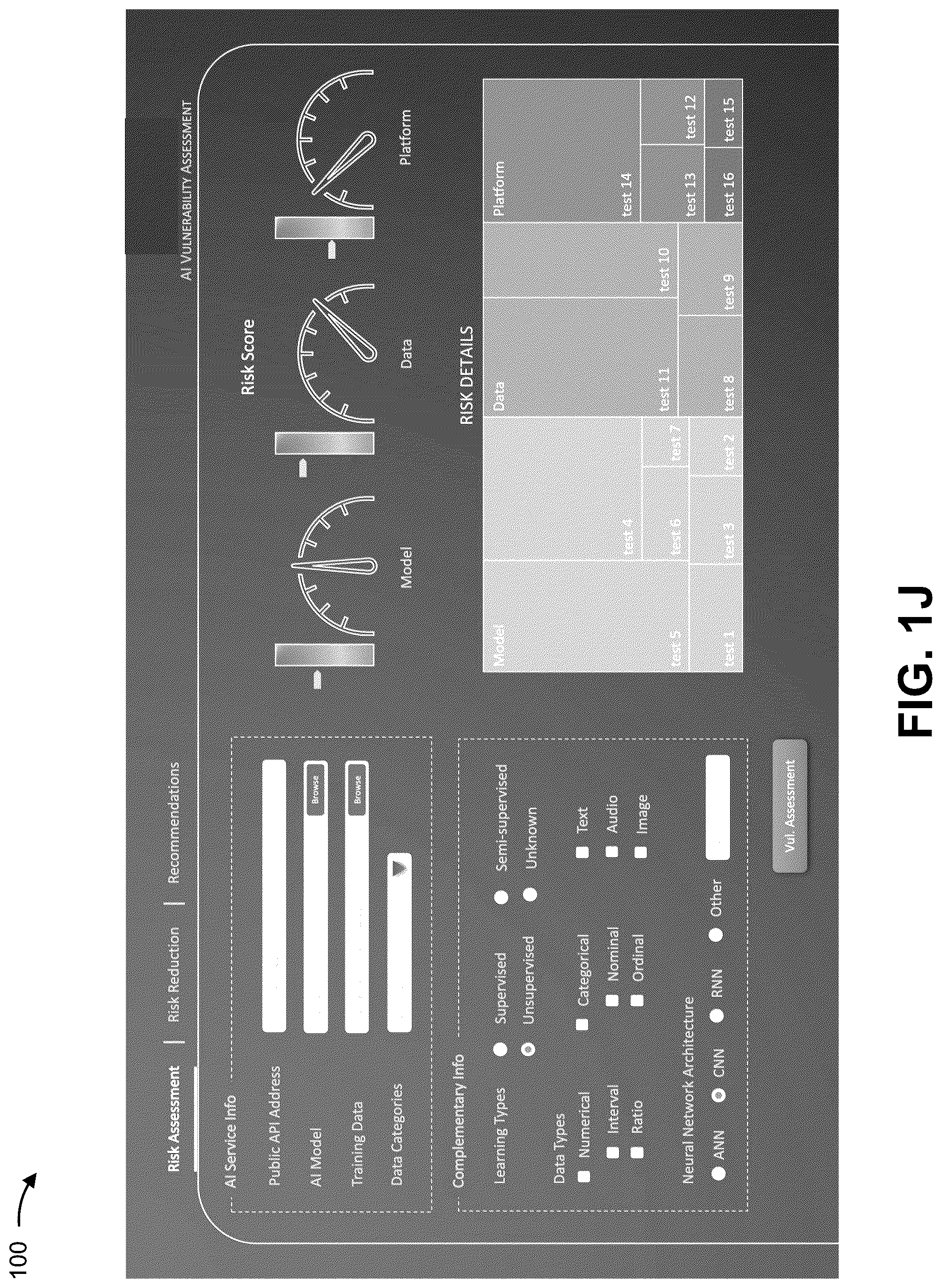 Patent US12326942 Figure 10 – Identifying and assessing costs associated with correcting vulnerabilities in machine learning models