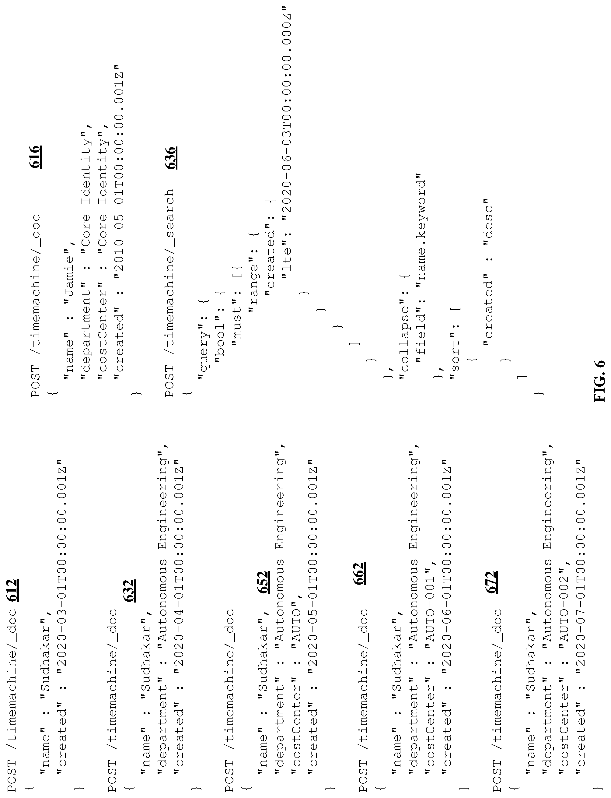 Patent US12326948 Figure 6 – Identity time machine