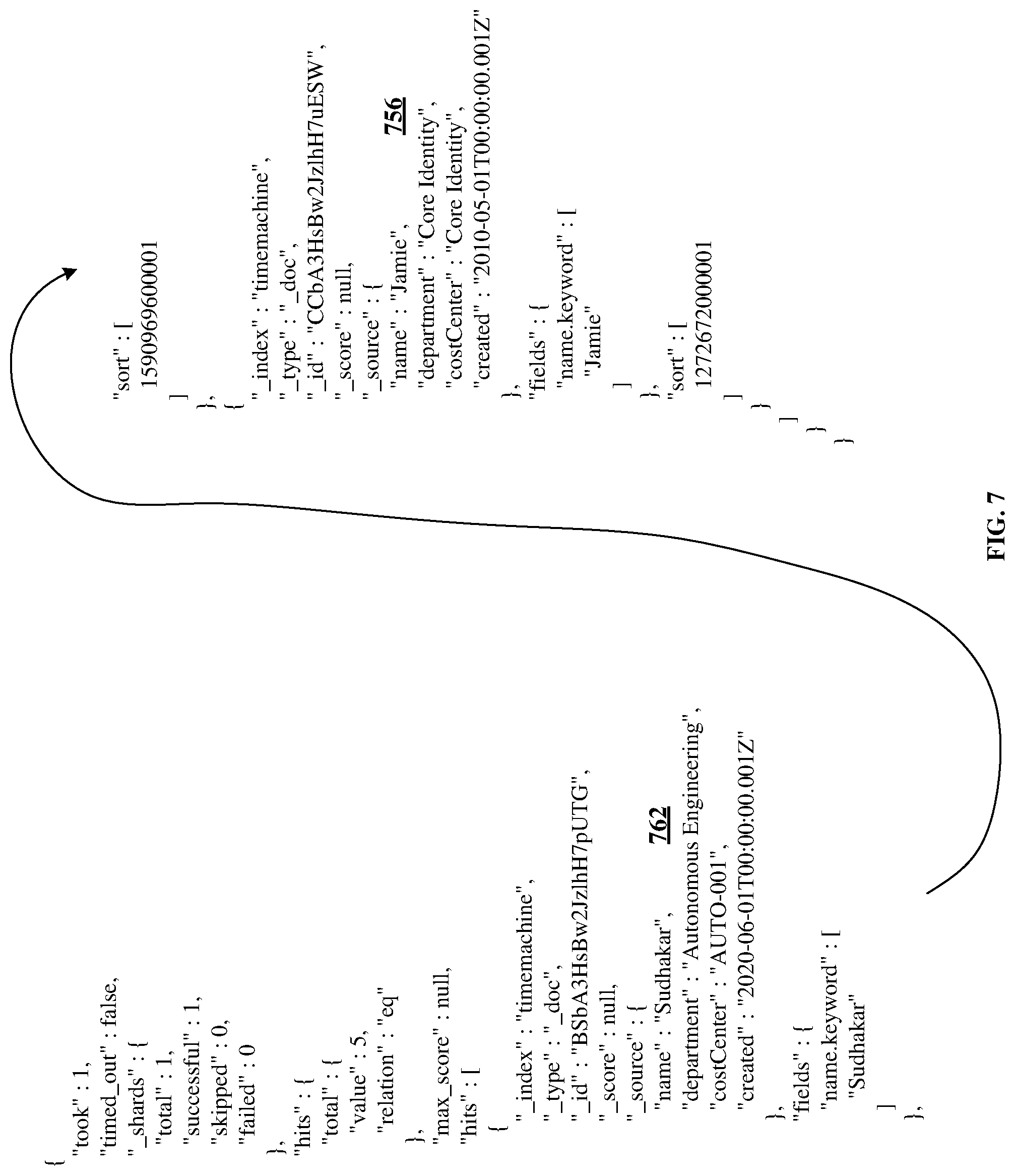 Patent US12326948 Figure 7 – Identity time machine