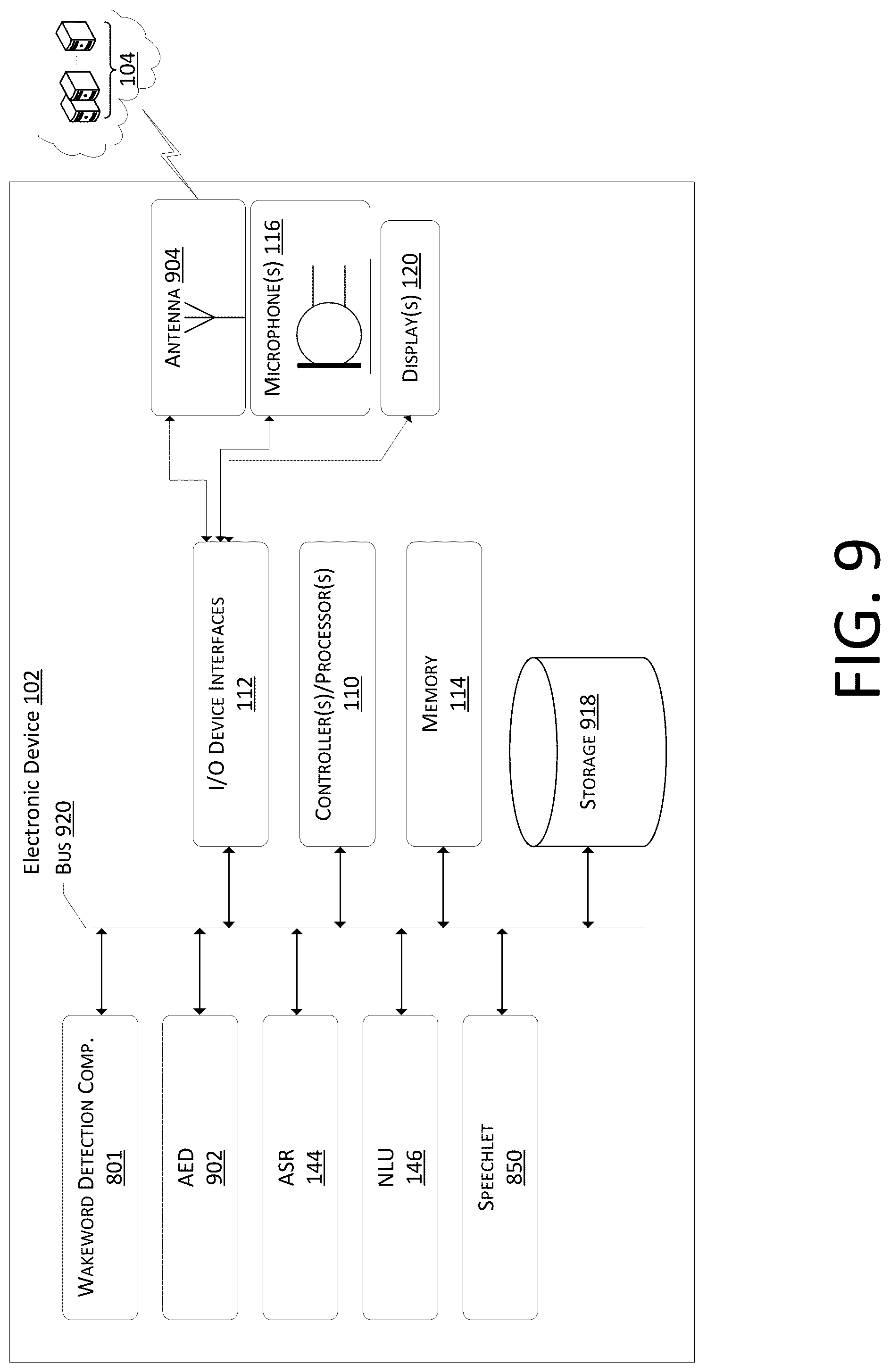 Patent US12326963 Figure 9 – Automated actions for application policy violations