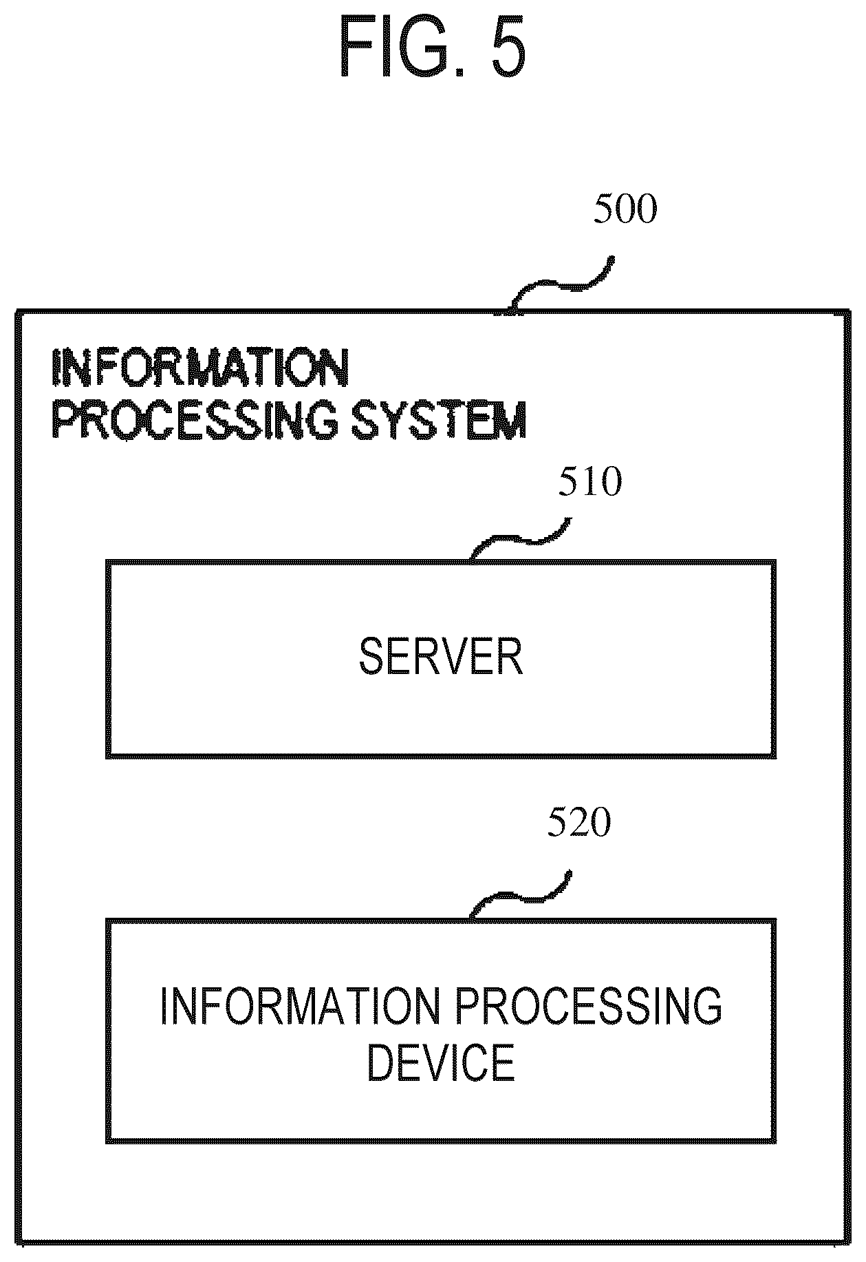 Patent US12326974 Figure 5 – Information processing system, information processing method, and storage medium