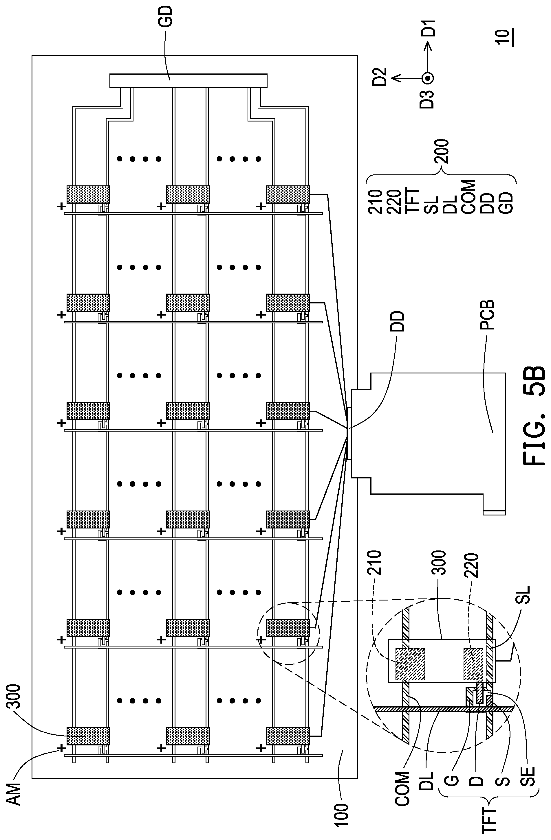 Patent US12326977 Figure 7 – Display device