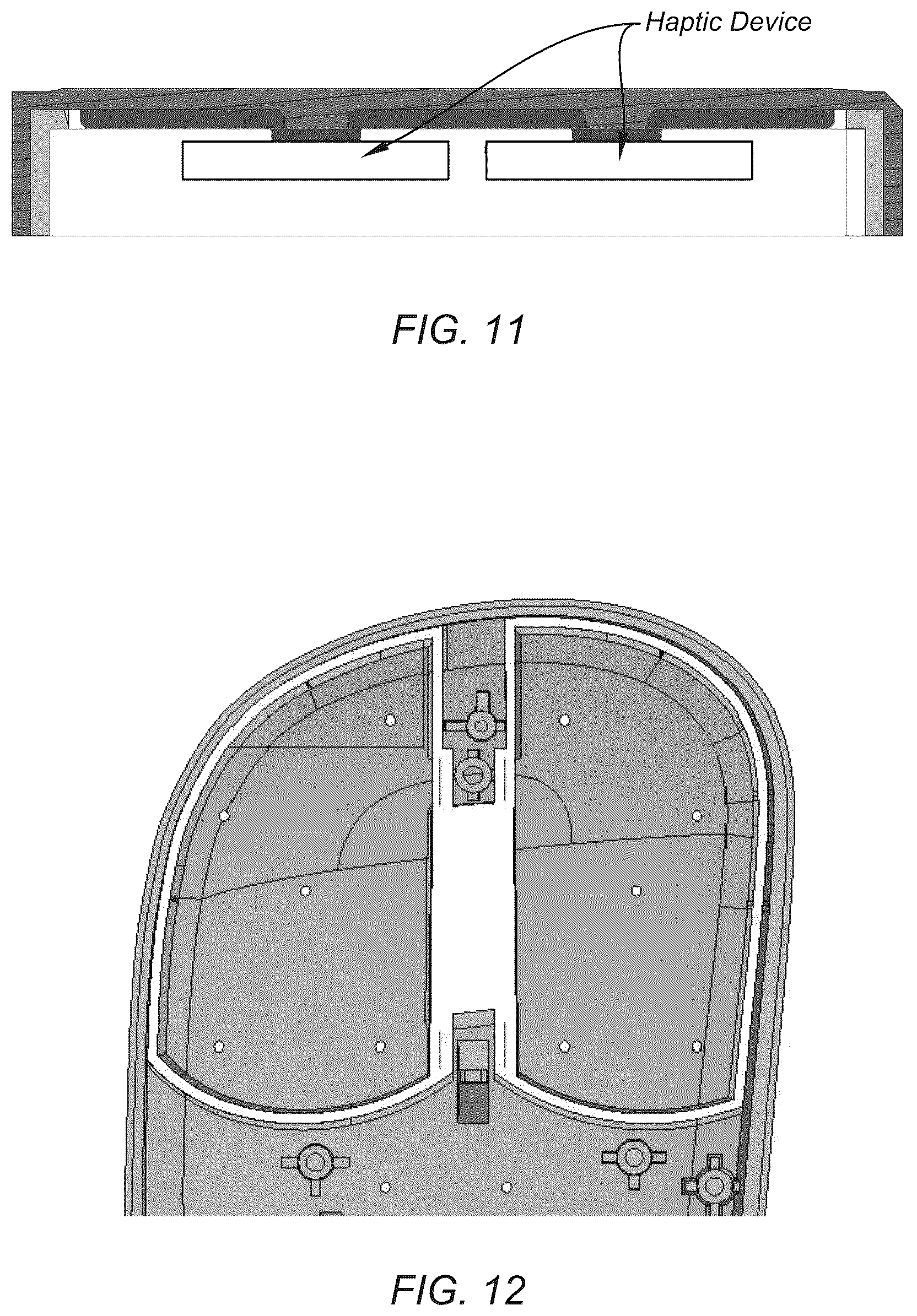 Patent US12326978 Figure 8 – Haptics and sensing systems for an input device