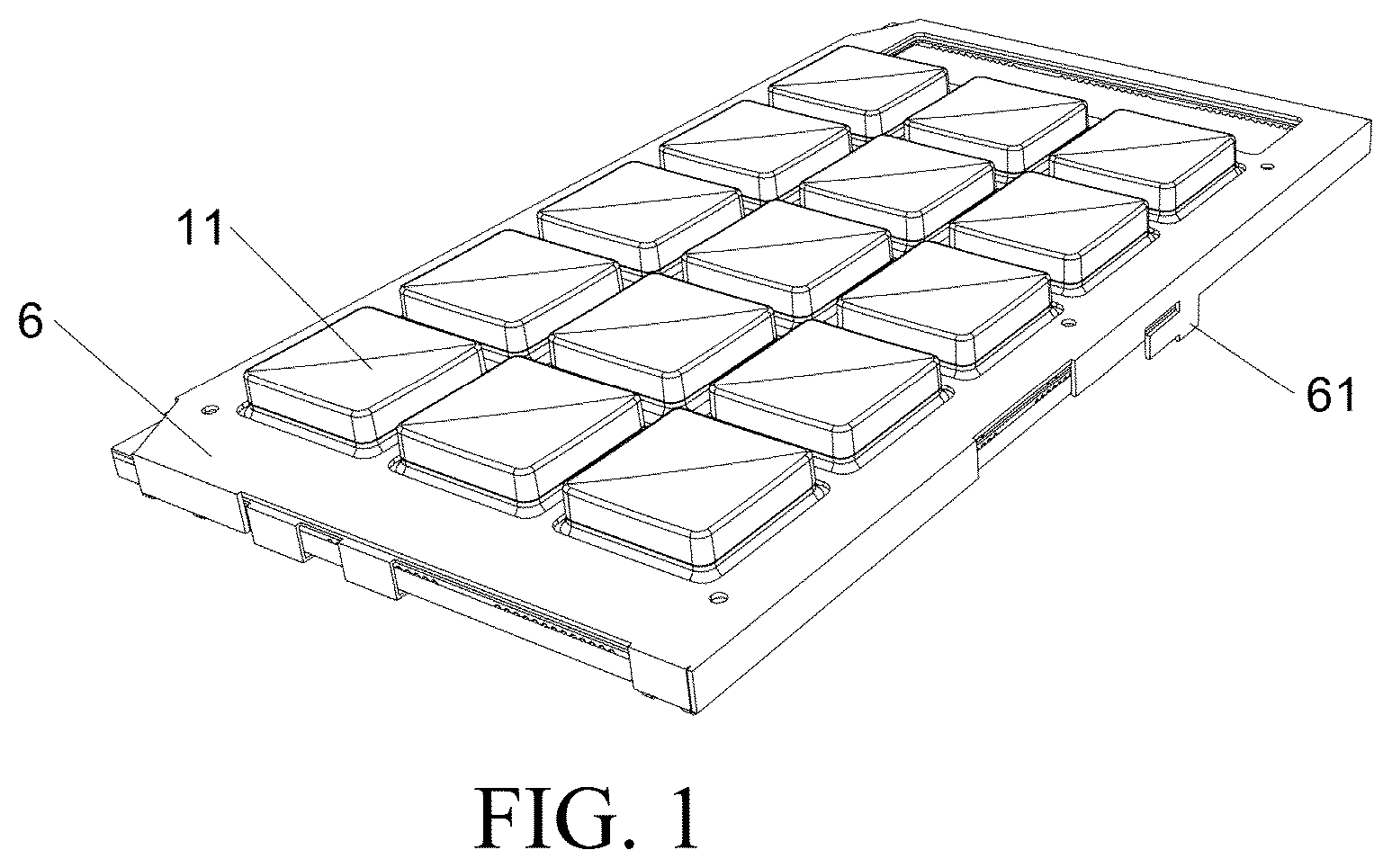 Patent US12326981 Figure 1 – Visually indicative keyboard