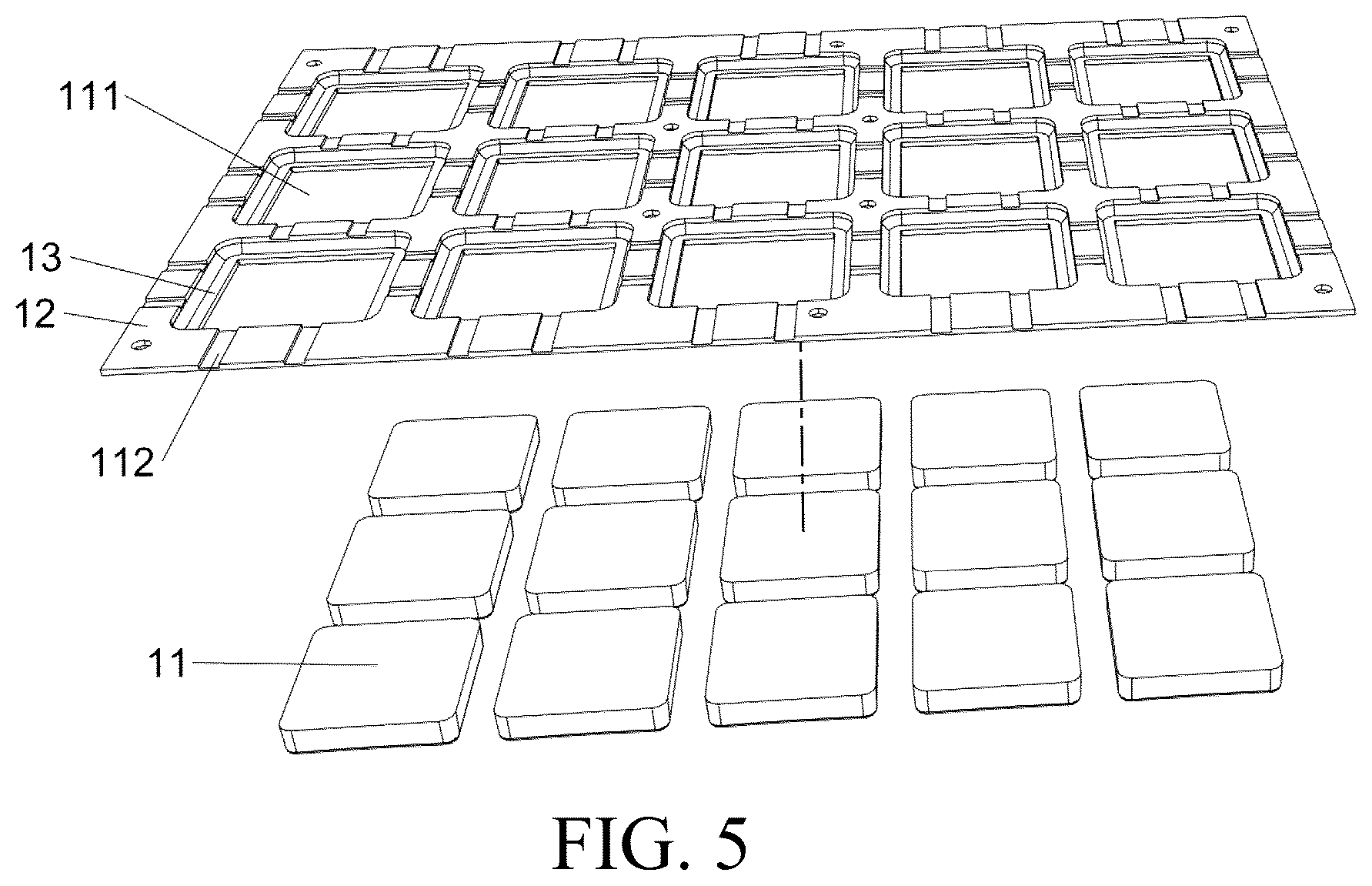 Patent US12326981 Figure 5 – Visually indicative keyboard