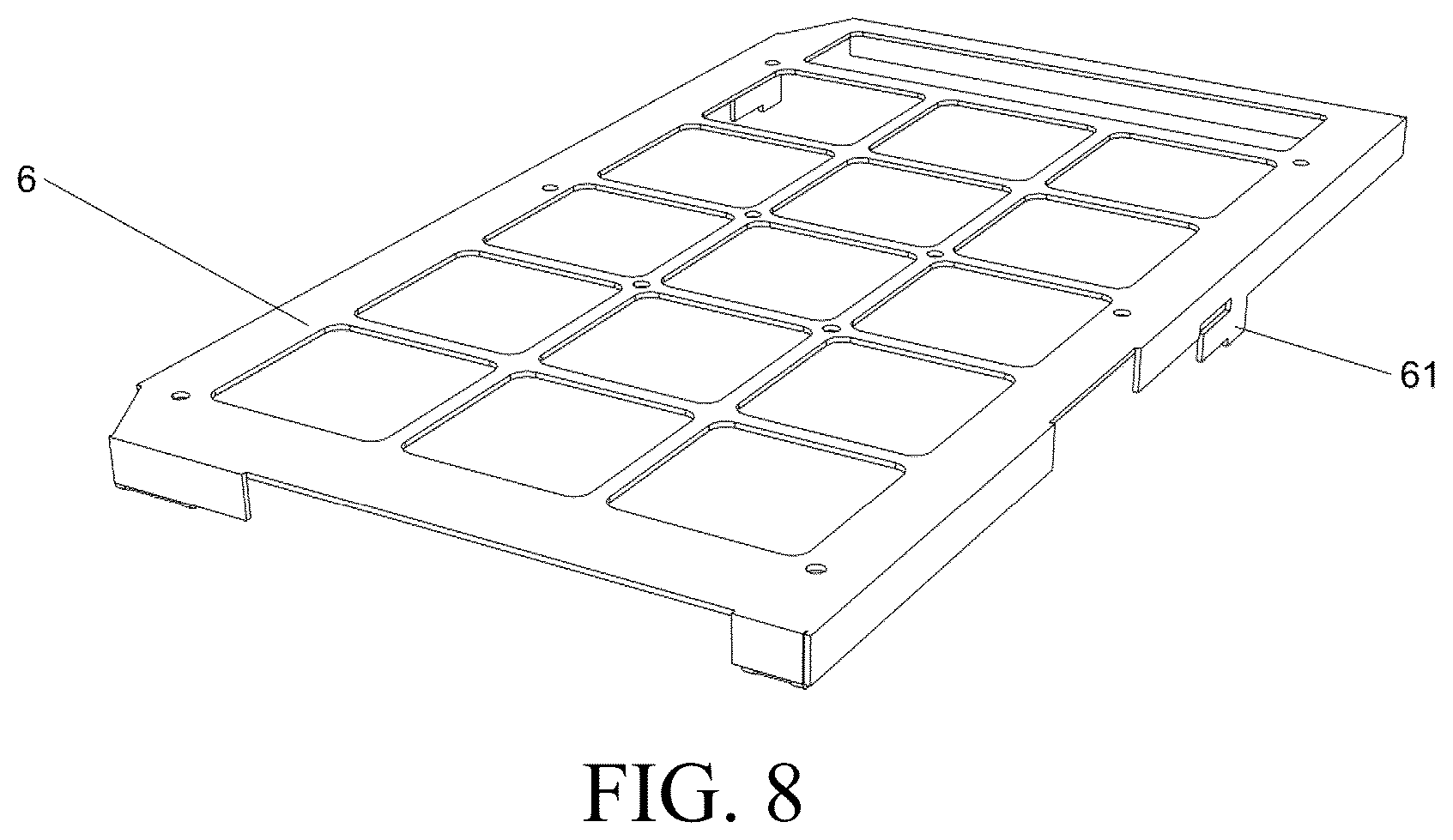 Patent US12326981 Figure 8 – Visually indicative keyboard