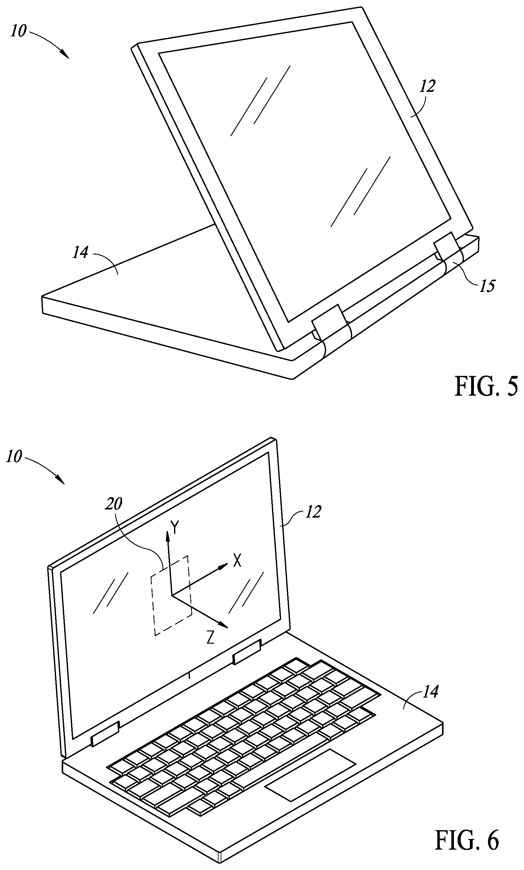 Patent US12326984 Figure 3 – Device pick-up detection