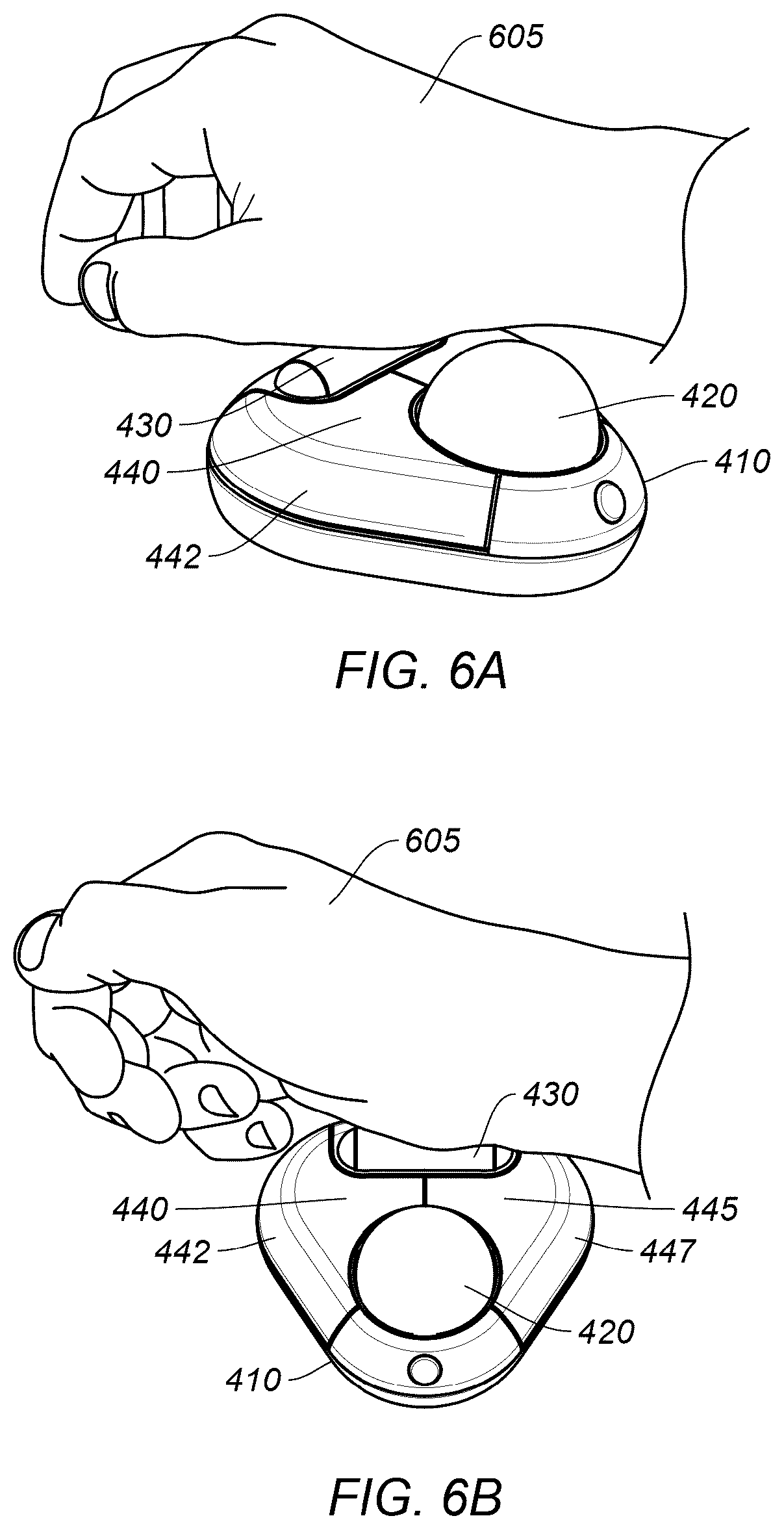 Patent US12326986 Figure 6 – Input device for users with limited mobility