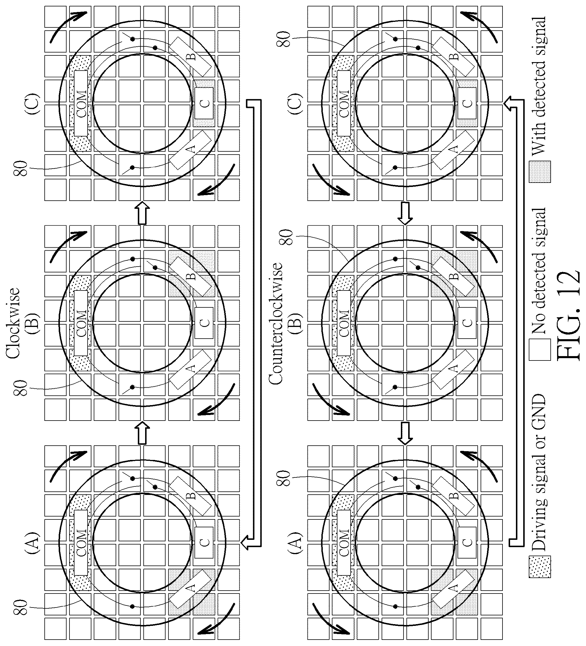 Patent US12326988 Figure 12 – Knob on touch panel and related control method