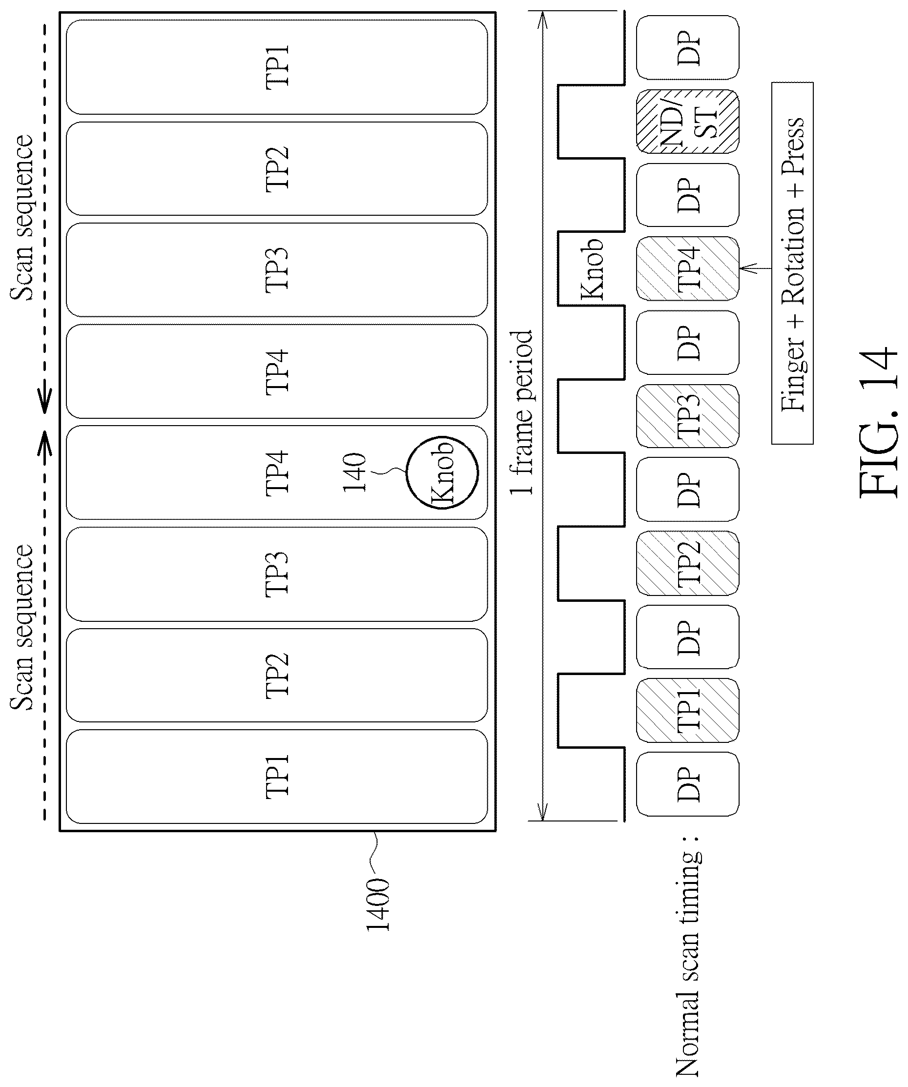 Patent US12326988 Figure 14 – Knob on touch panel and related control method