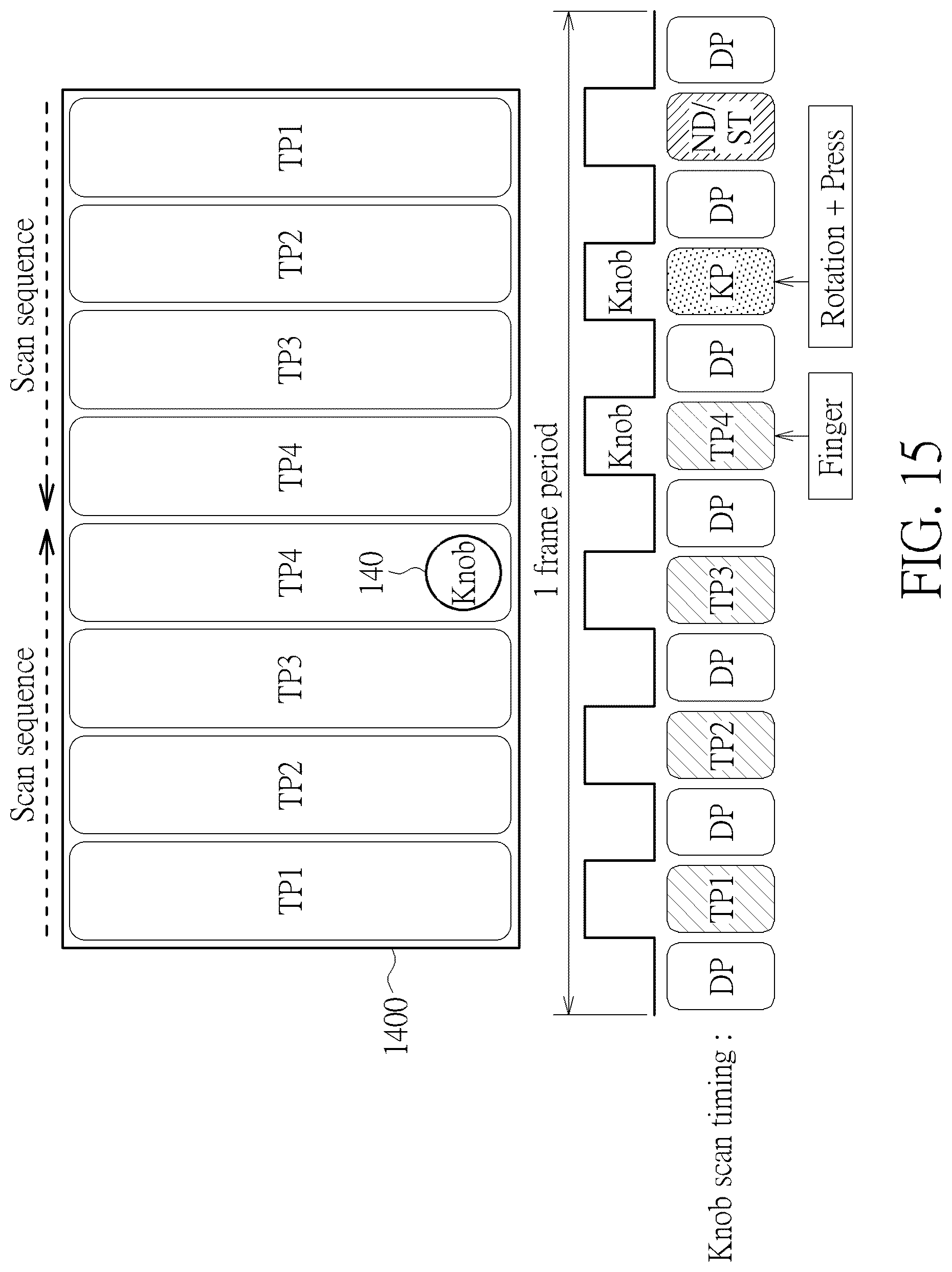 Patent US12326988 Figure 15 – Knob on touch panel and related control method