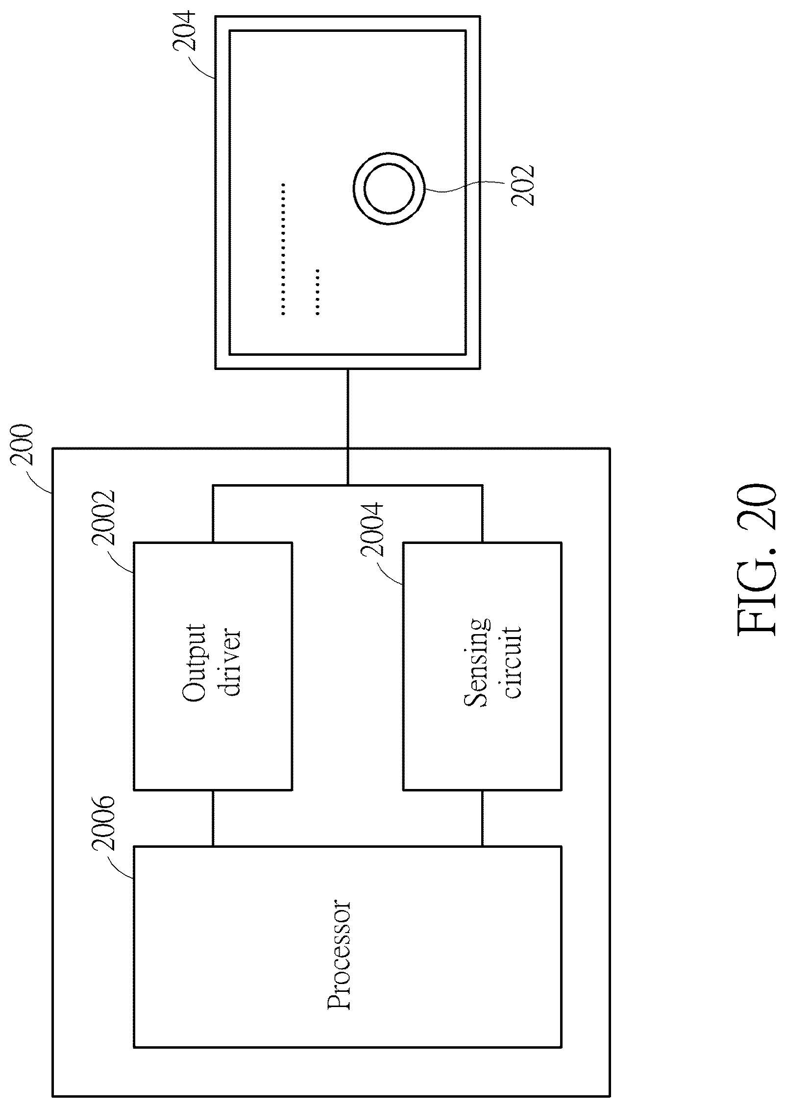 Patent US12326988 Figure 20 – Knob on touch panel and related control method