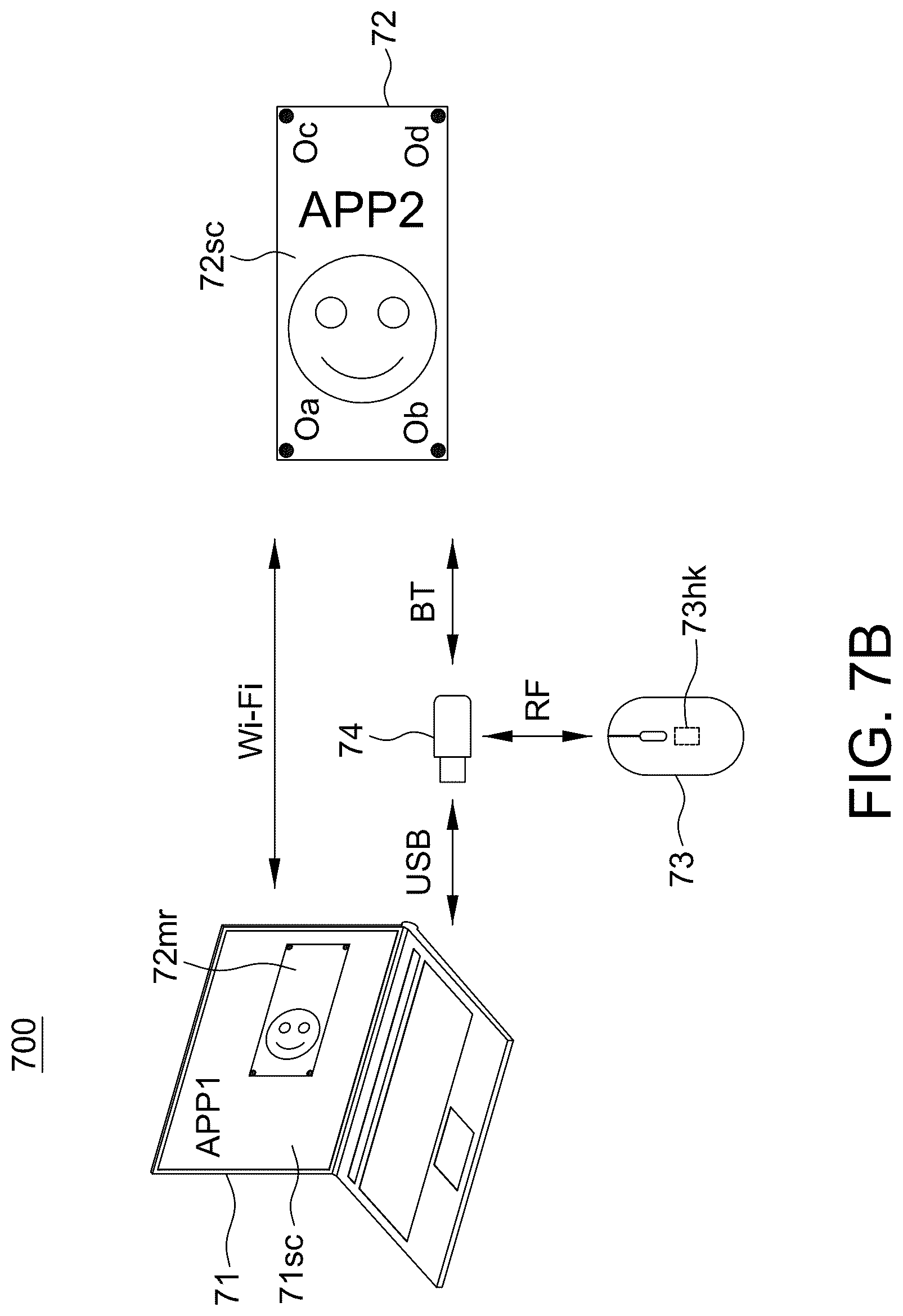 Patent US12326989 Figure 9 – Wireless communication system capable of switching control between different host computers