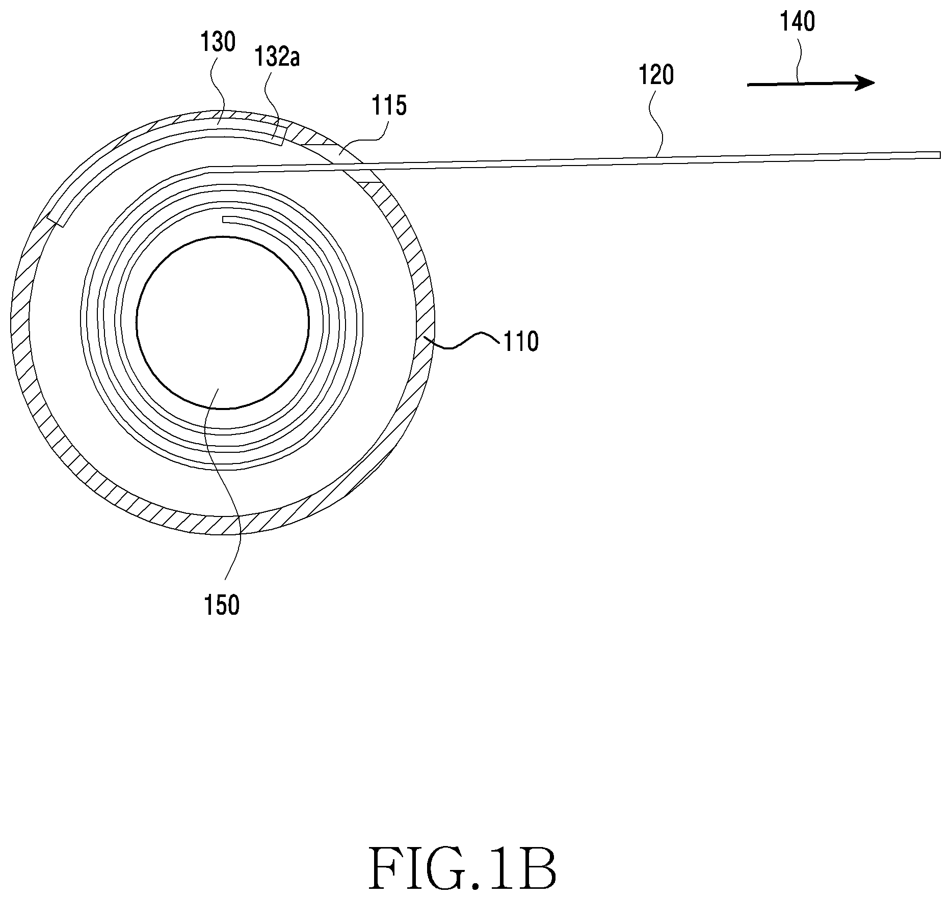 Patent US12326992 Figure 2 – Electronic device including flexible display, window, and touch electrode in electrode layer between window and flexible display, and touch control method therefor