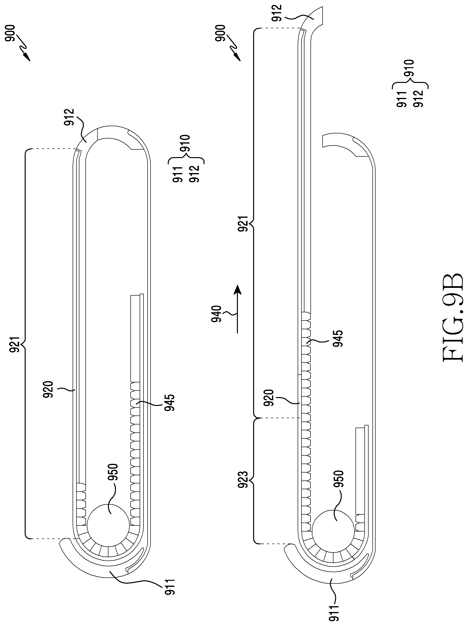 Patent US12326992 Figure 19 – Electronic device including flexible display, window, and touch electrode in electrode layer between window and flexible display, and touch control method therefor