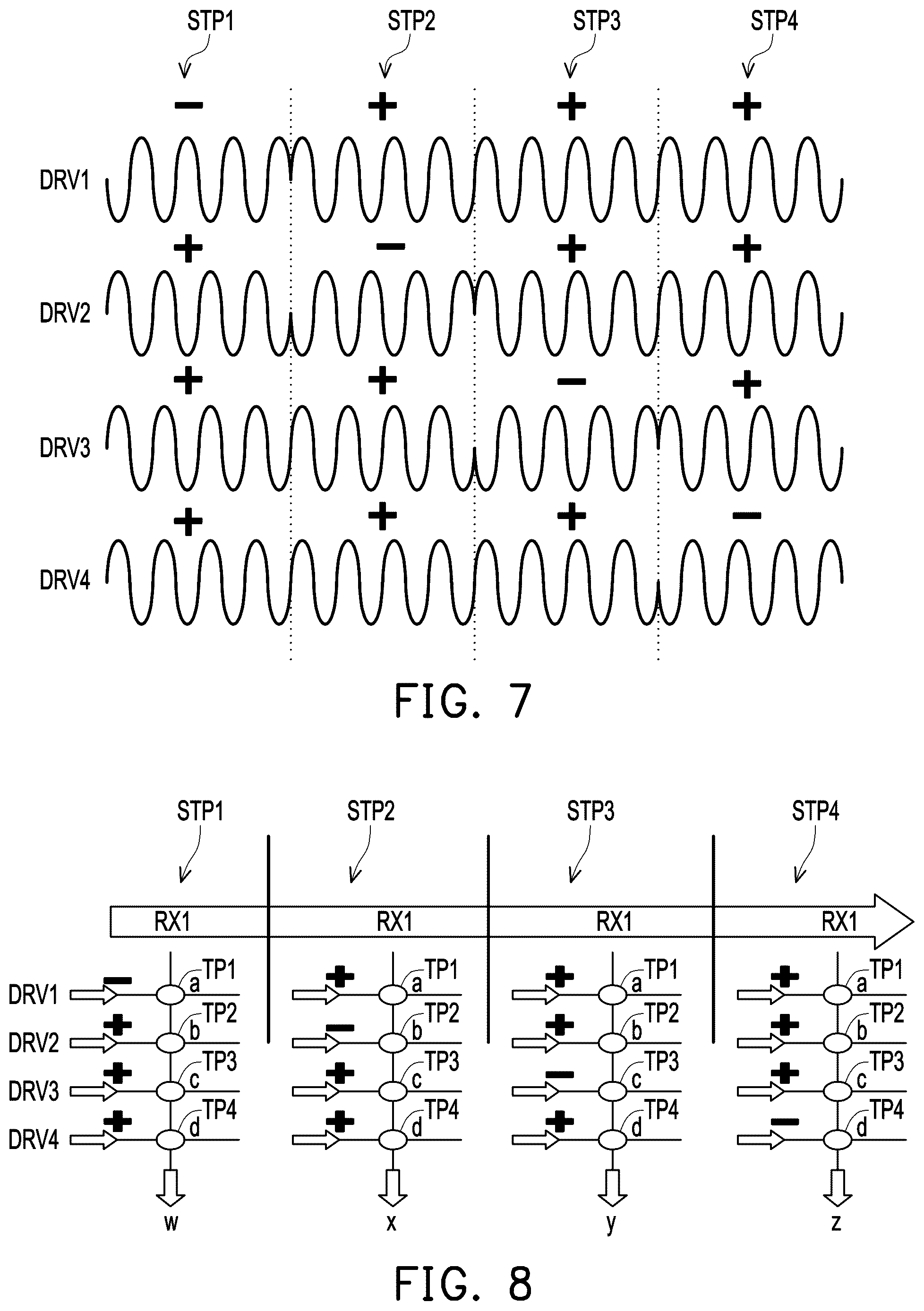 Patent US12326995 Figure 8 – Touch detection circuit