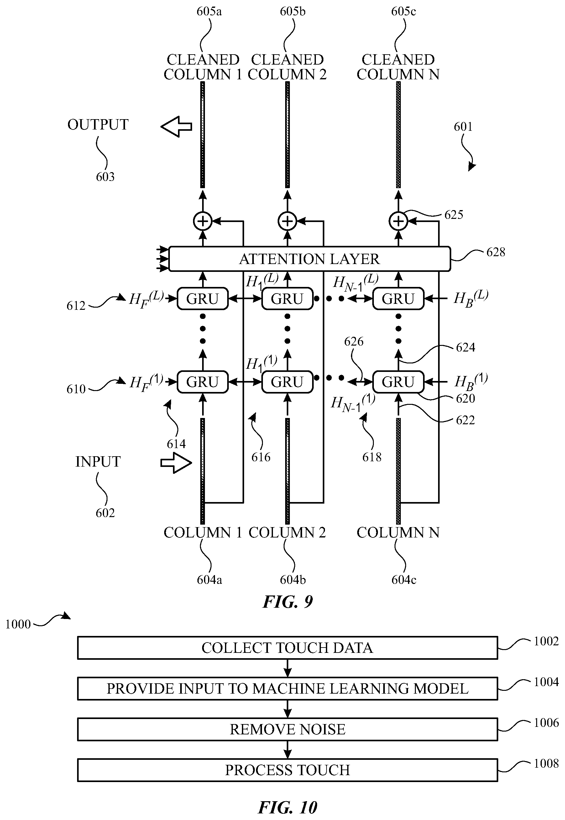 Patent US12326996 Figure 8 – System and machine learning method for separating noise and signal in multitouch sensors