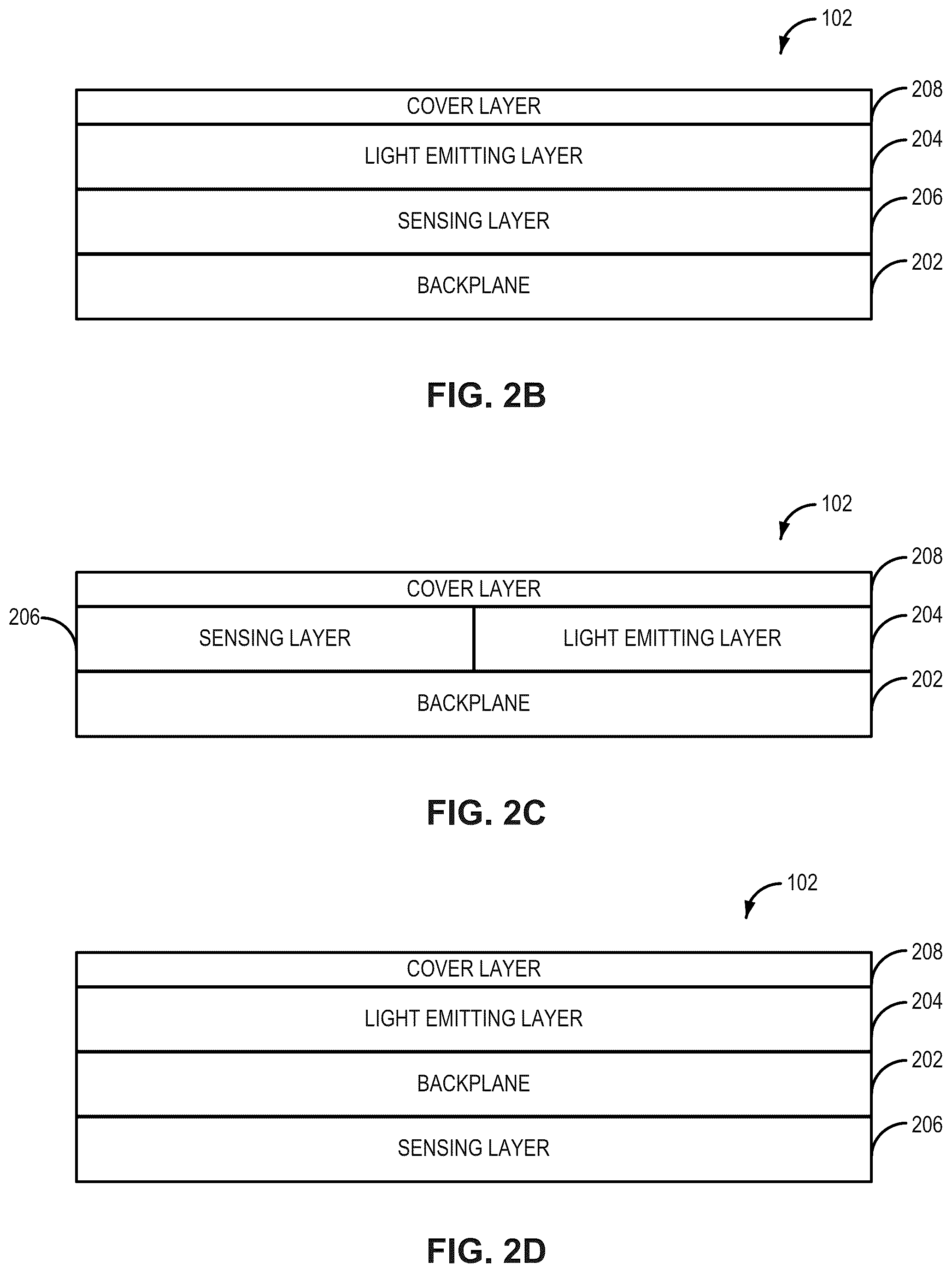 Patent US12326997 Figure 3 – Integrated display and sensing apparatus