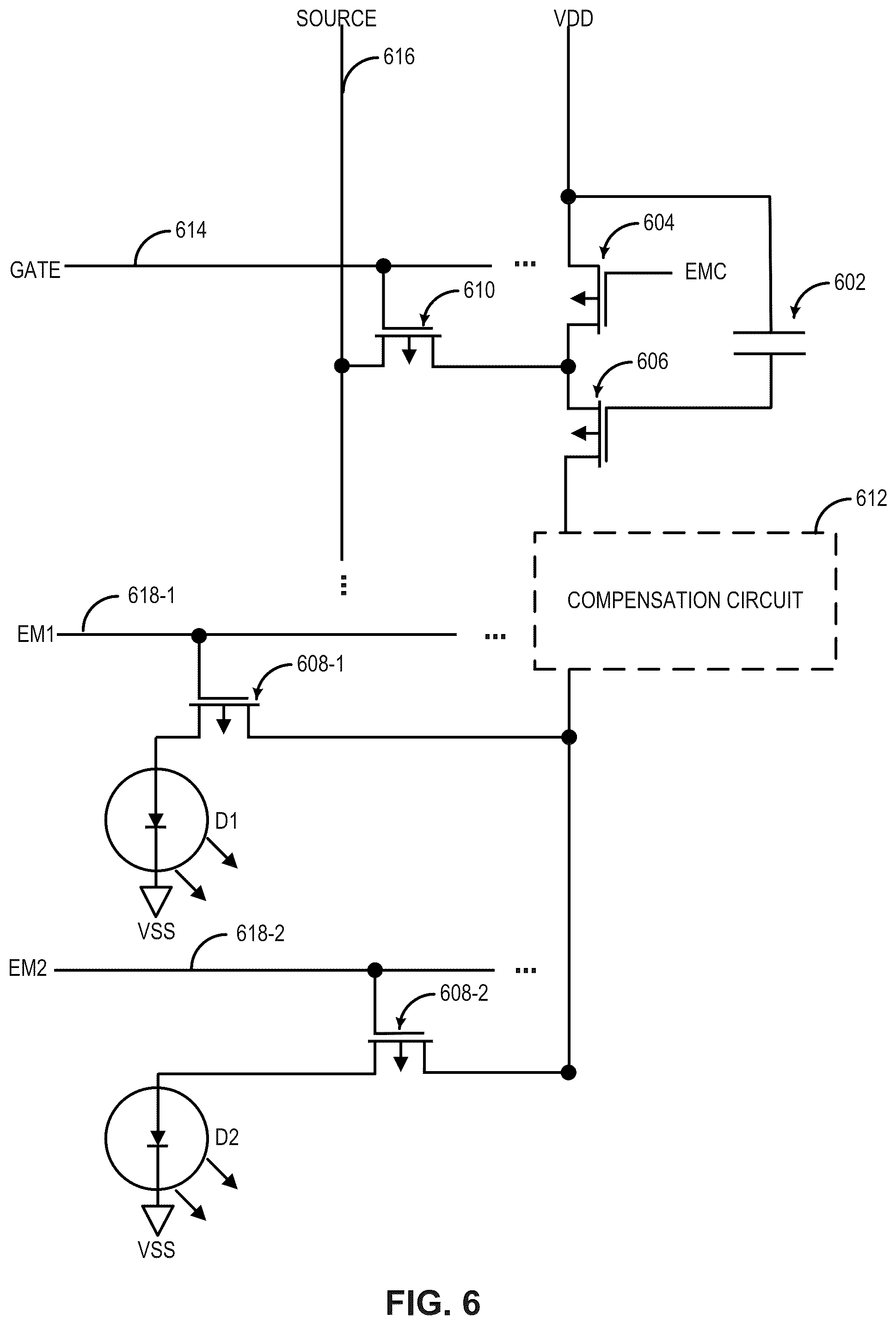Patent US12326997 Figure 7 – Integrated display and sensing apparatus