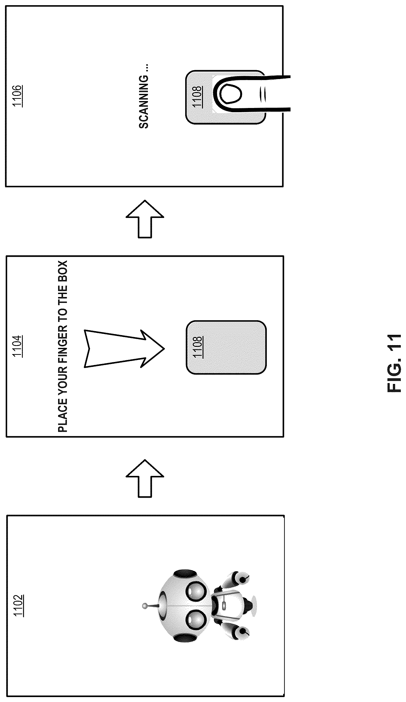 Patent US12326997 Figure 11 – Integrated display and sensing apparatus