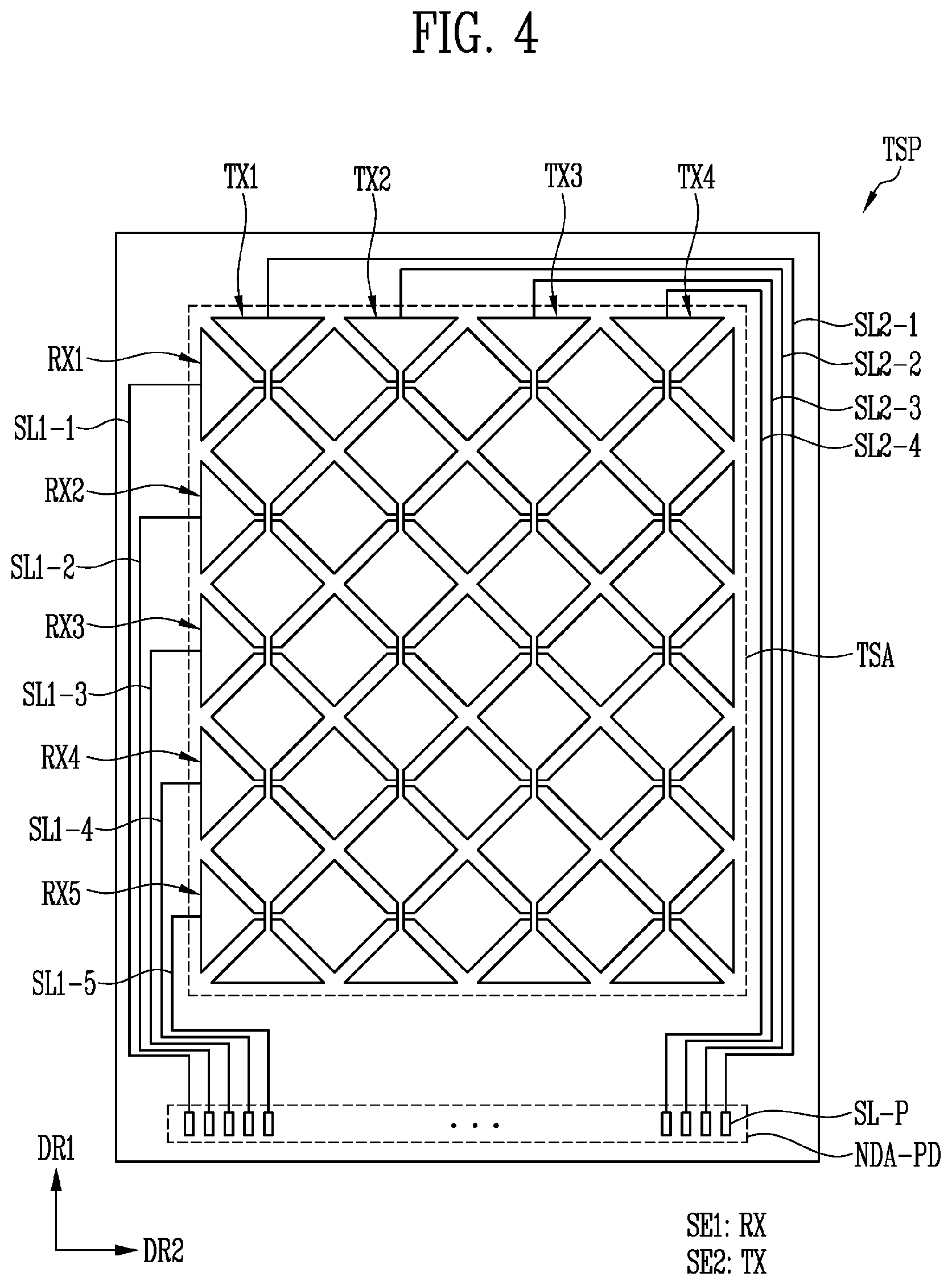 Patent US12326999 Figure 4 – Display device