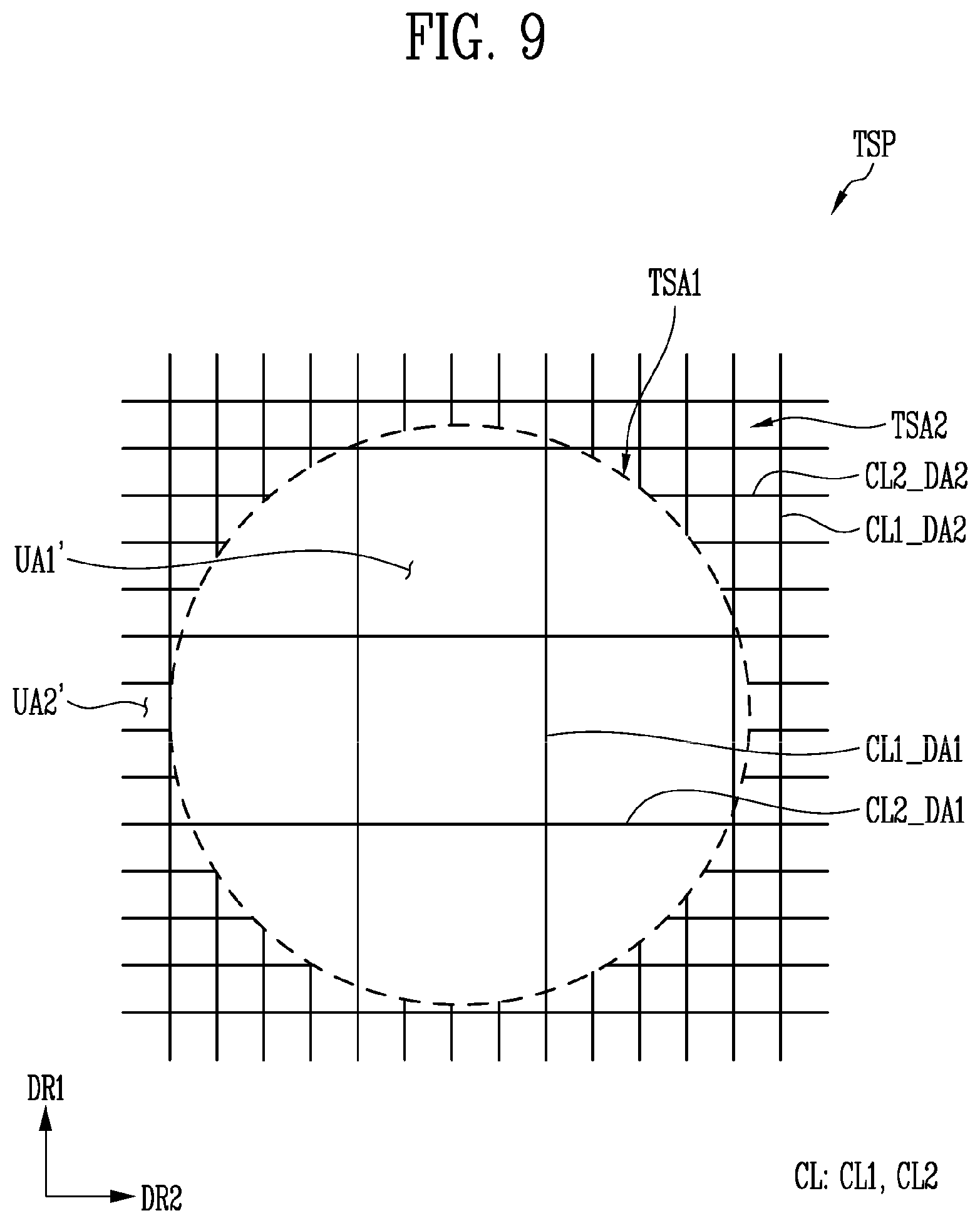 Patent US12326999 Figure 9 – Display device
