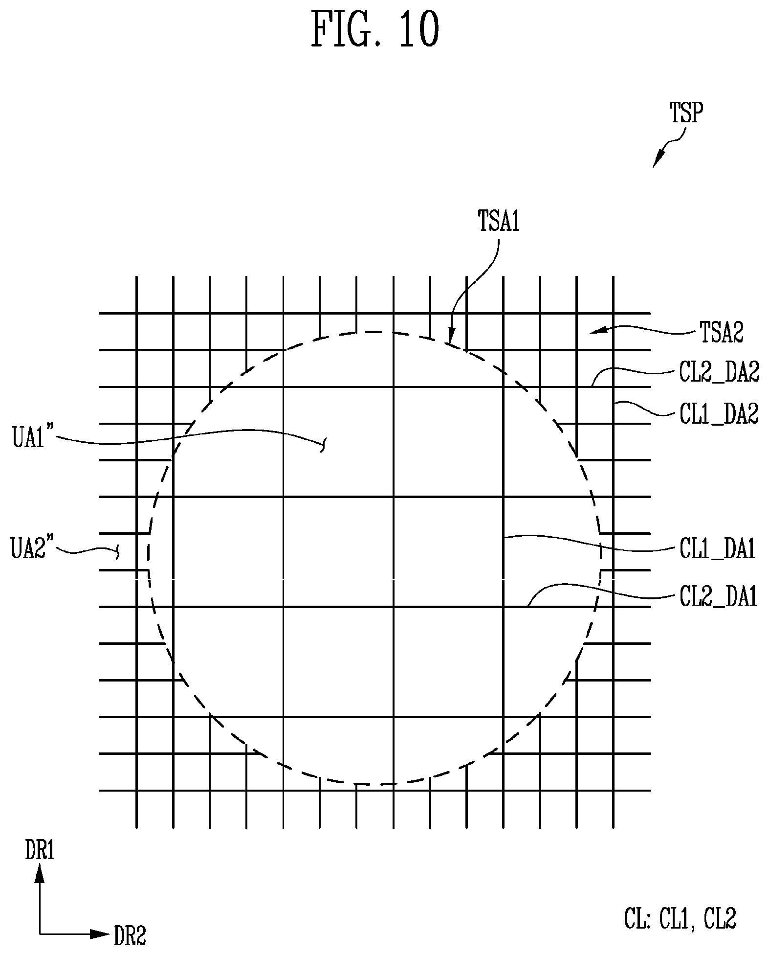 Patent US12326999 Figure 10 – Display device