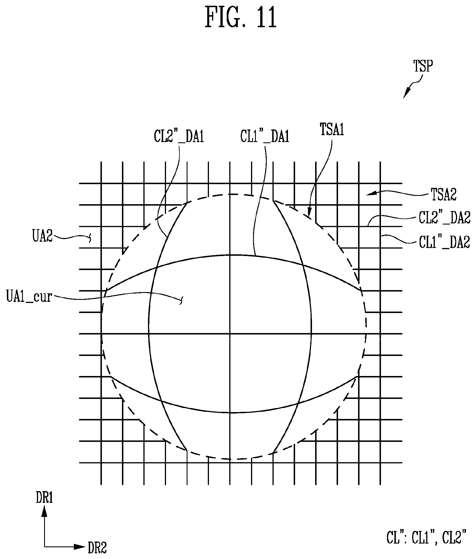 Patent US12326999 Figure 11 – Display device