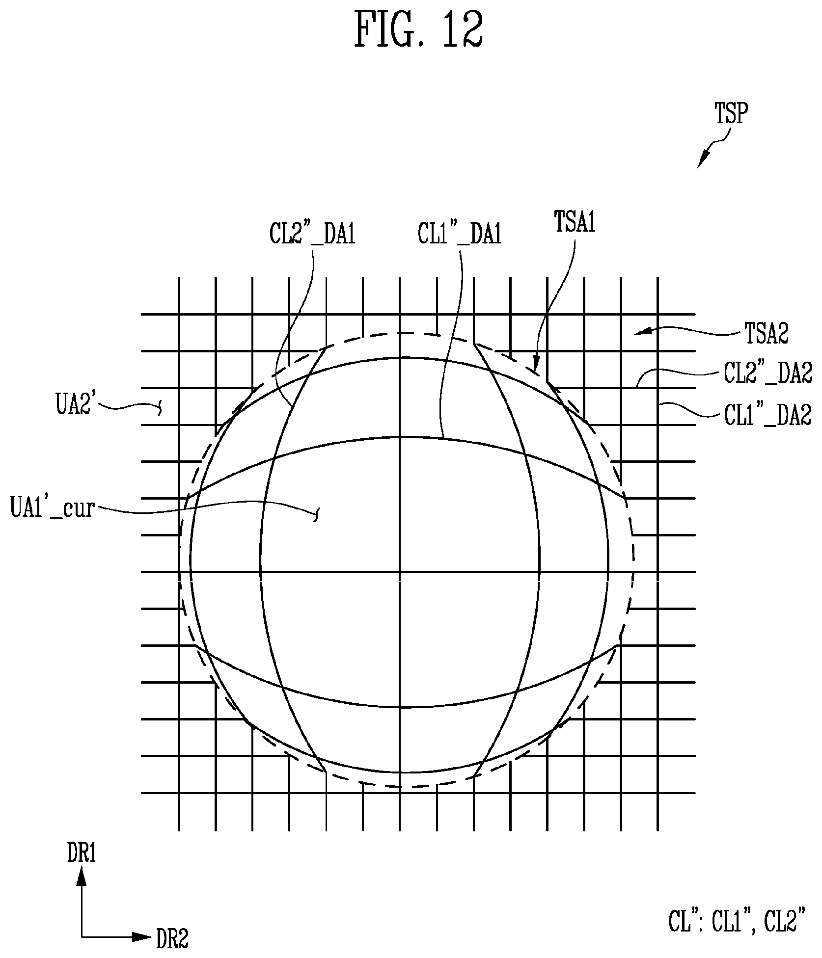 Patent US12326999 Figure 12 – Display device