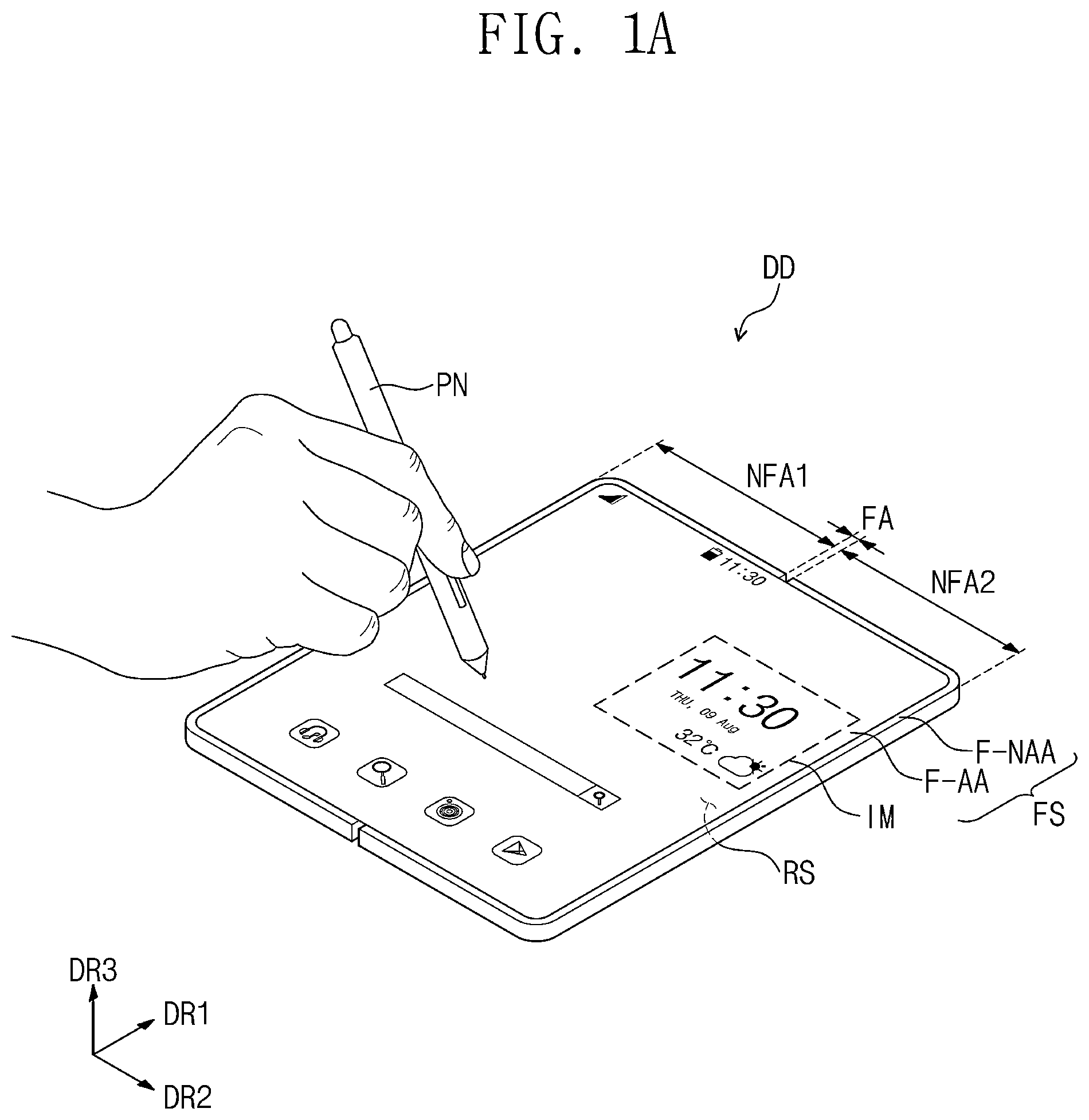 Patent US12327001 Figure 1 – Digitizer