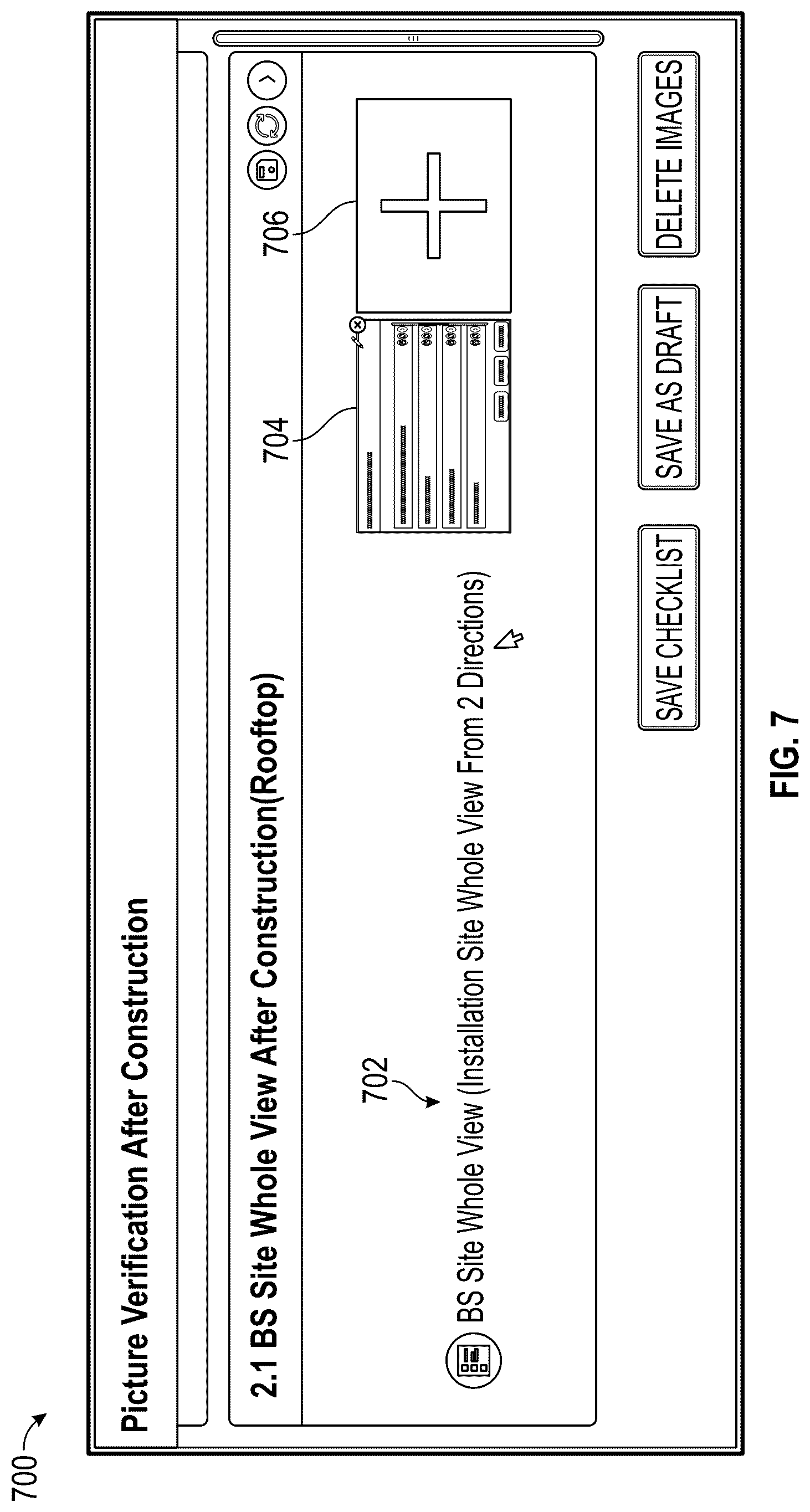 Patent US12327006 Figure 7 – Repeat section in checklist builder and method of using