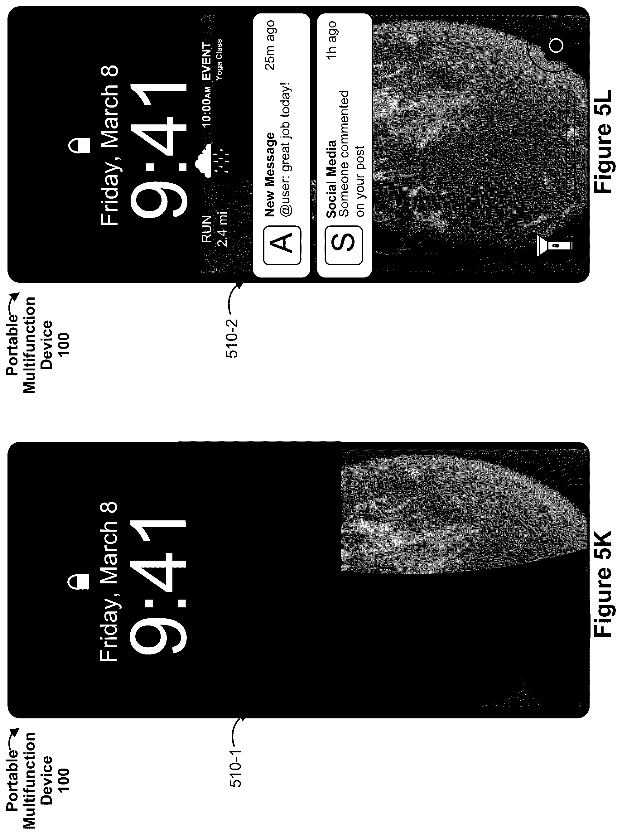 Patent US12327011 Figure 12 – Devices, methods, and graphical user interfaces for providing notifications and application information