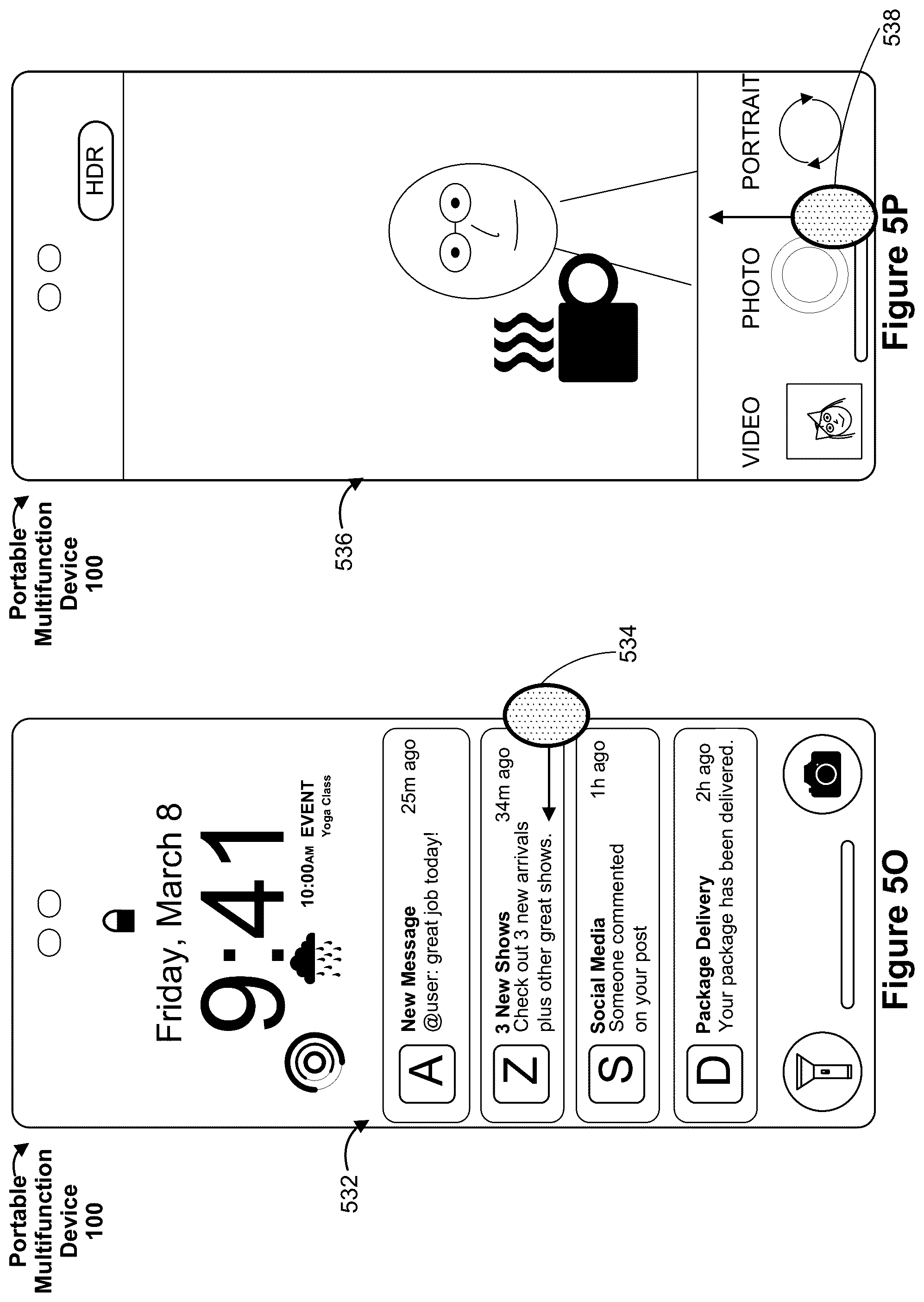 Patent US12327011 Figure 15 – Devices, methods, and graphical user interfaces for providing notifications and application information