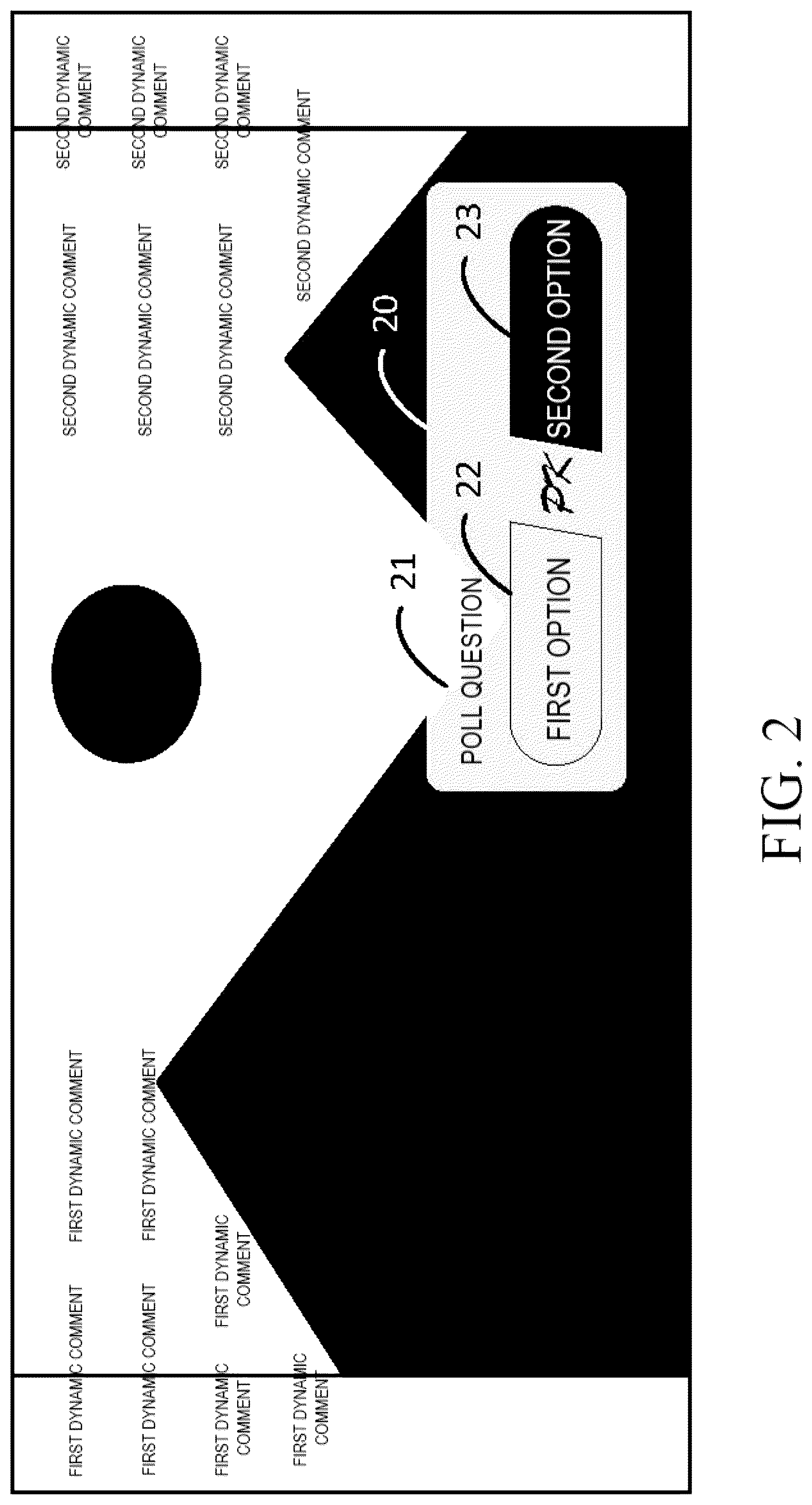 Patent US12327015 Figure 2 – Method, apparatus, electronic device, and storage medium for dynamic comment controlling