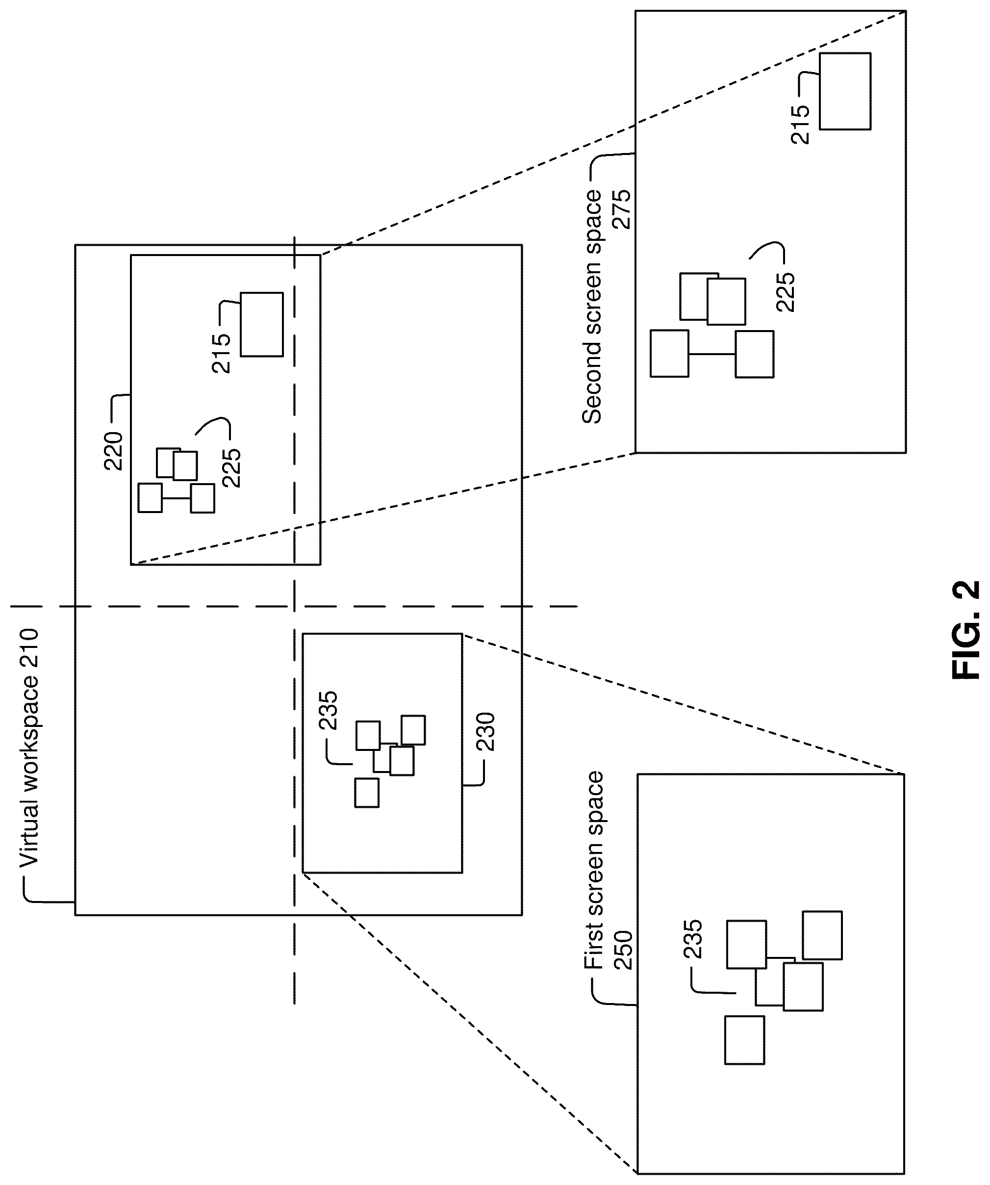 Patent US12327016 Figure 2 – Gesture based workflows in a collaboration system