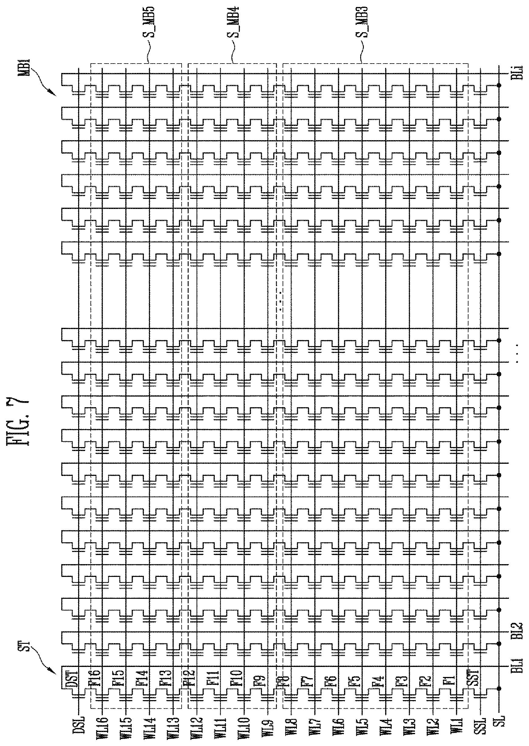 Patent US12327017 Figure 5 – Memory device for selecting memory block according to amount of data and operating method of the same