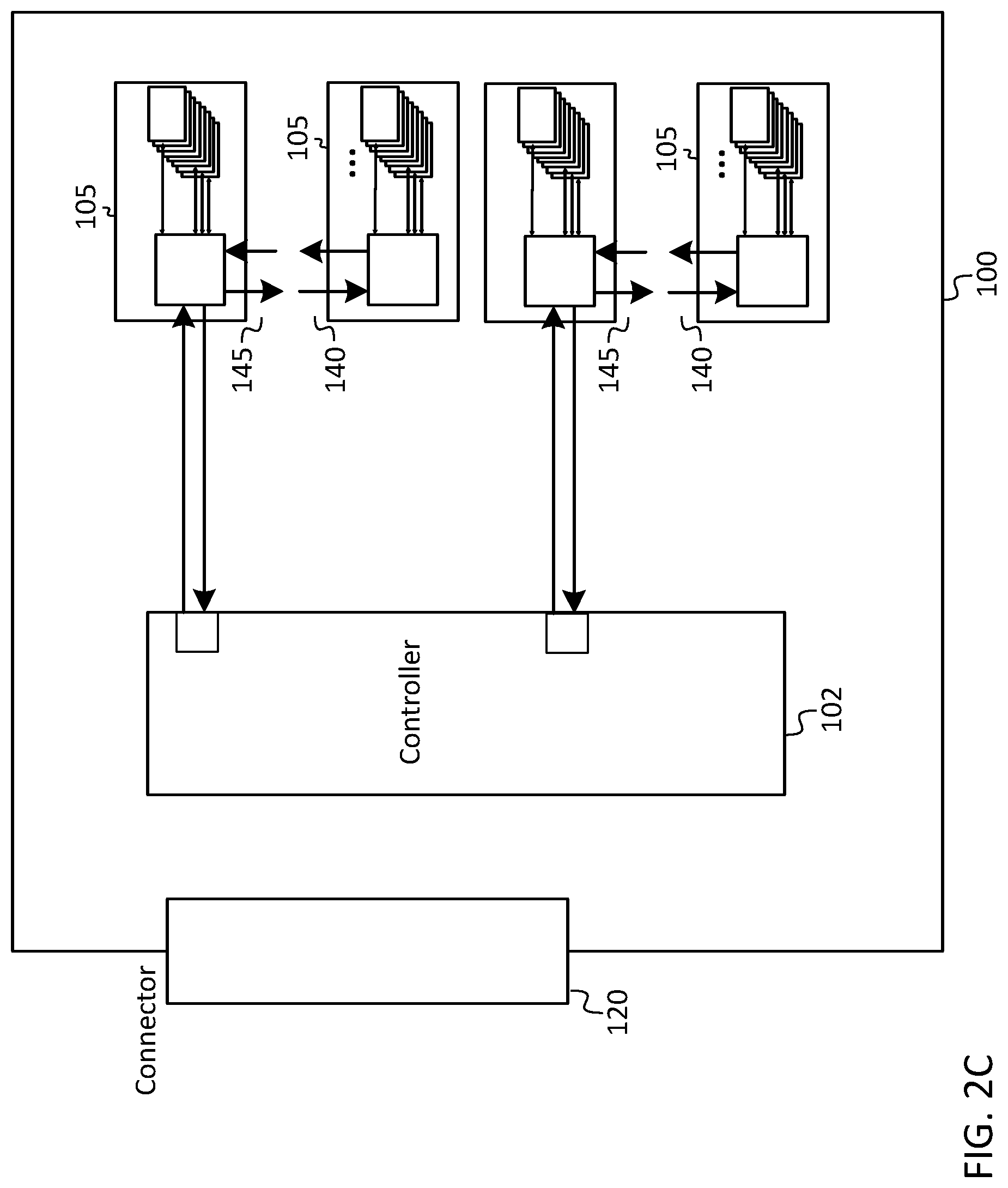 Patent US12327021 Figure 7 – Memory-interface converter chip