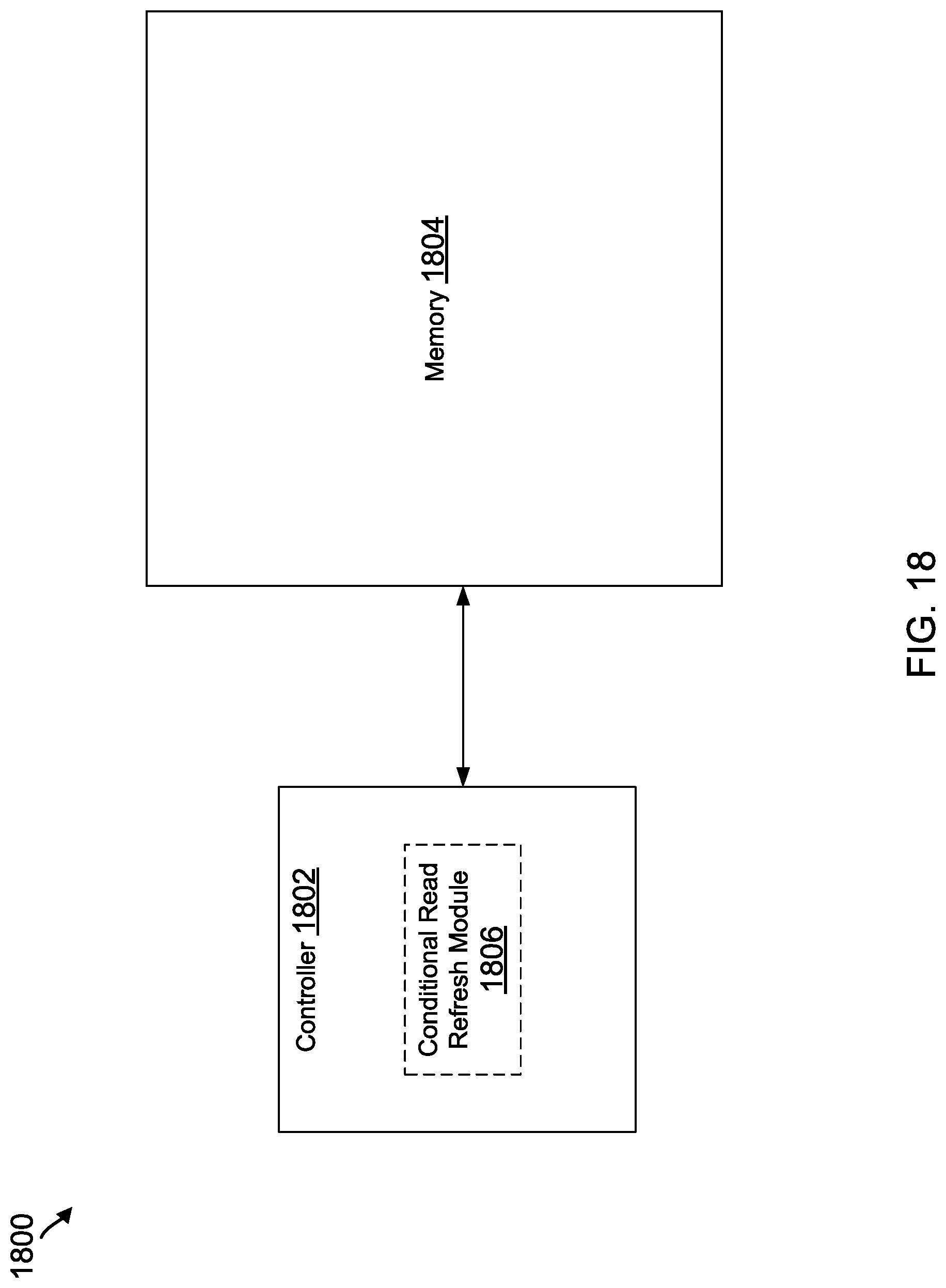 Patent US12327046 Figure 18 – Data retention-specific refresh read