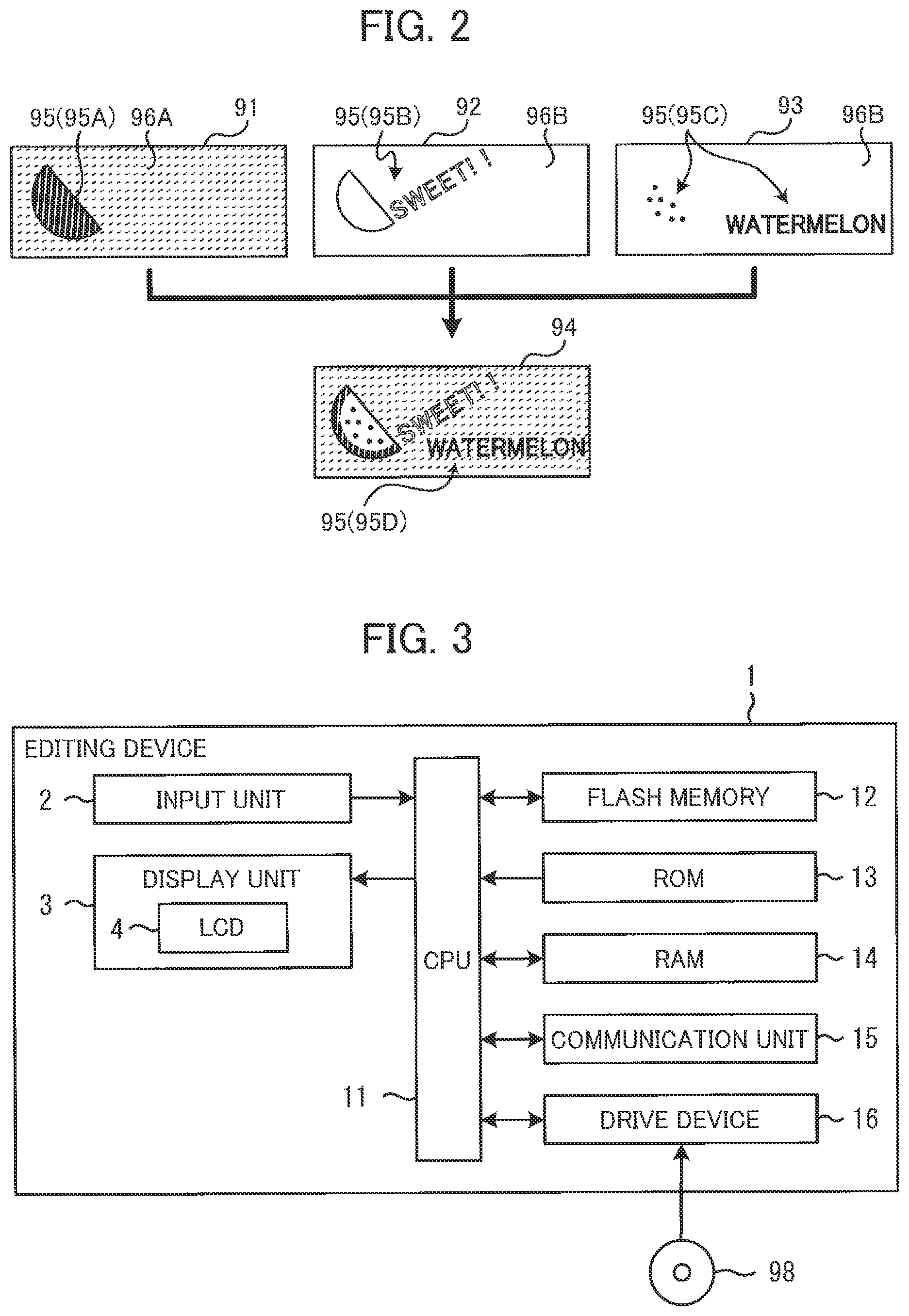Patent US12327055 Figure 2 – Editing device editing print data via display device for creating composite label with printing device