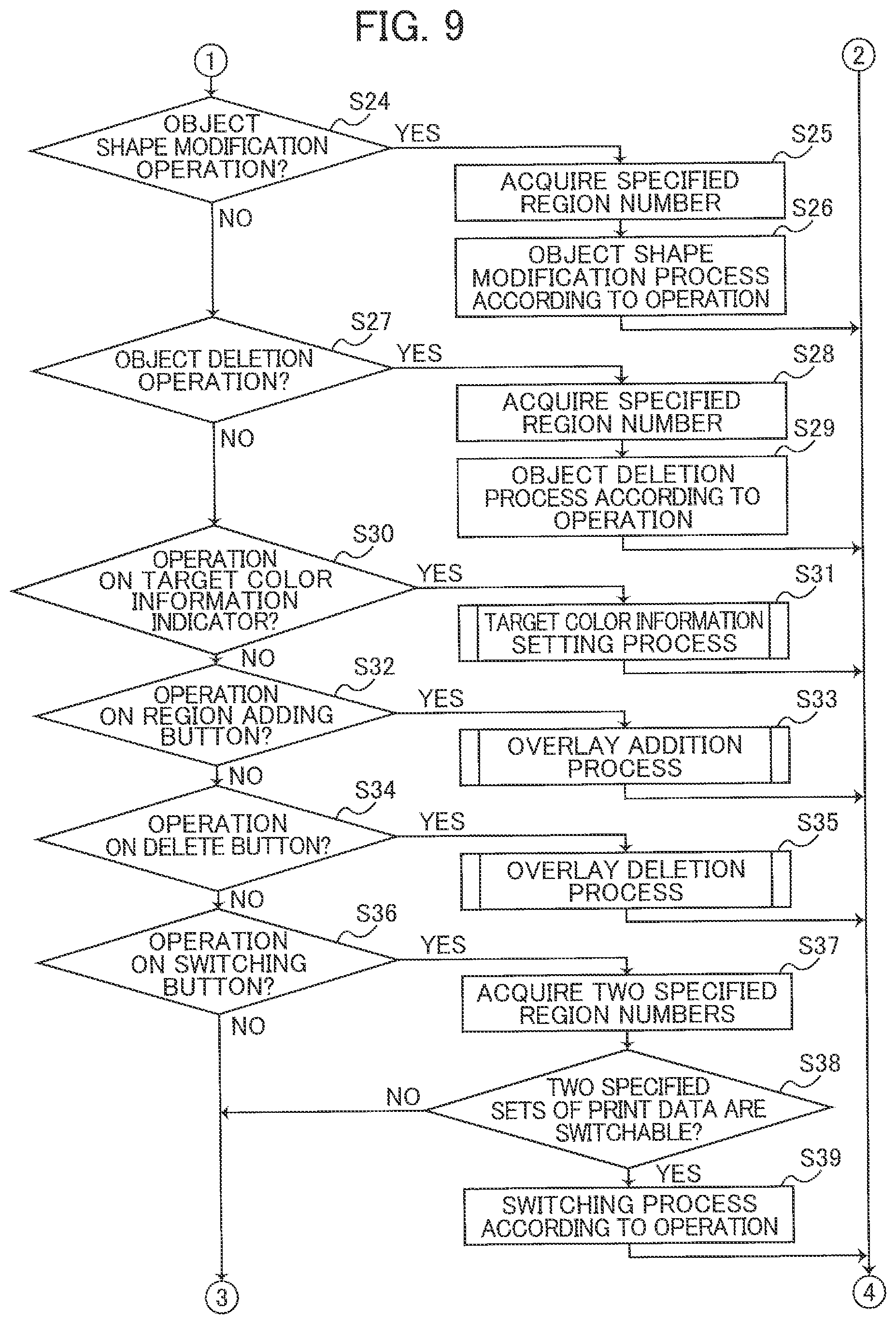 Patent US12327055 Figure 8 – Editing device editing print data via display device for creating composite label with printing device