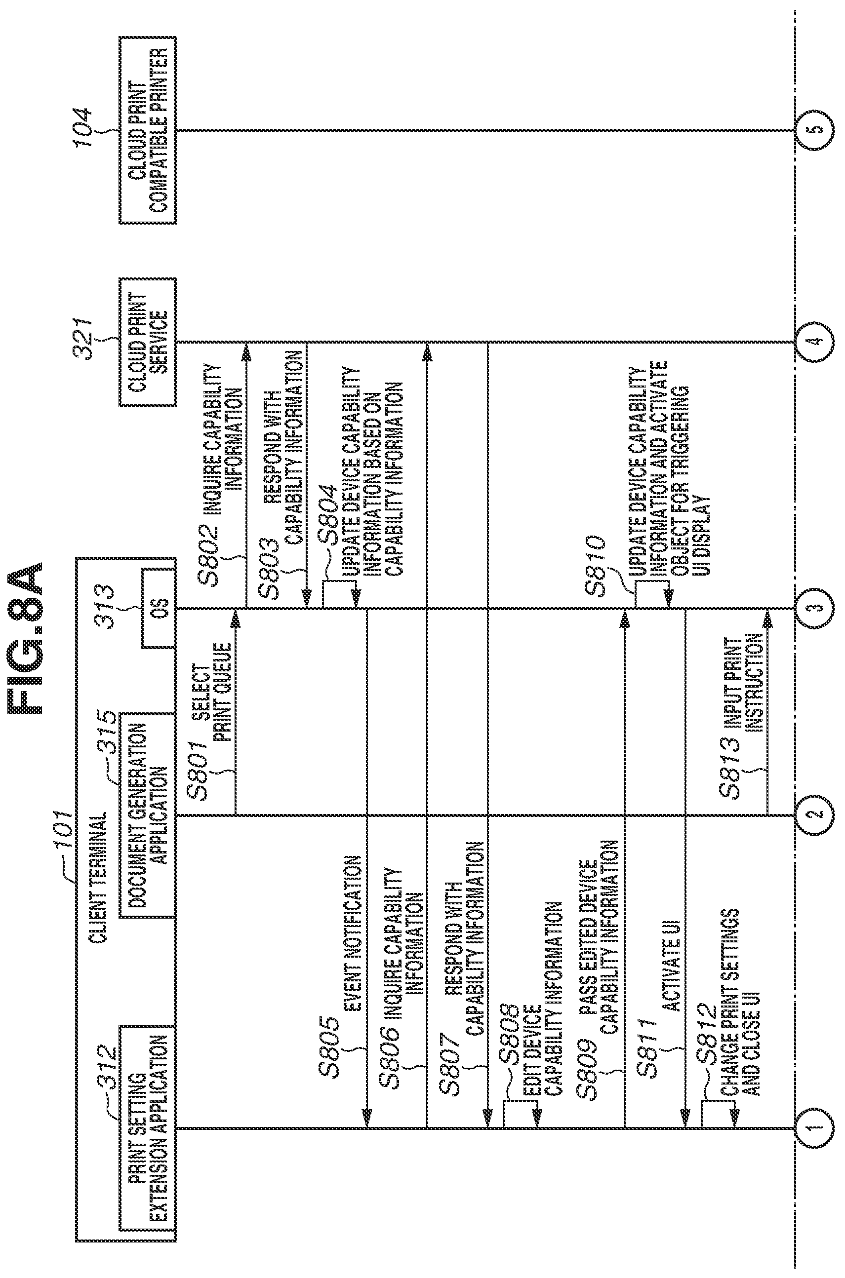 Patent US12327057 Figure 11 – Information processing apparatus, control method of information processing apparatus, and storage medium for acquiring capability information about a printer