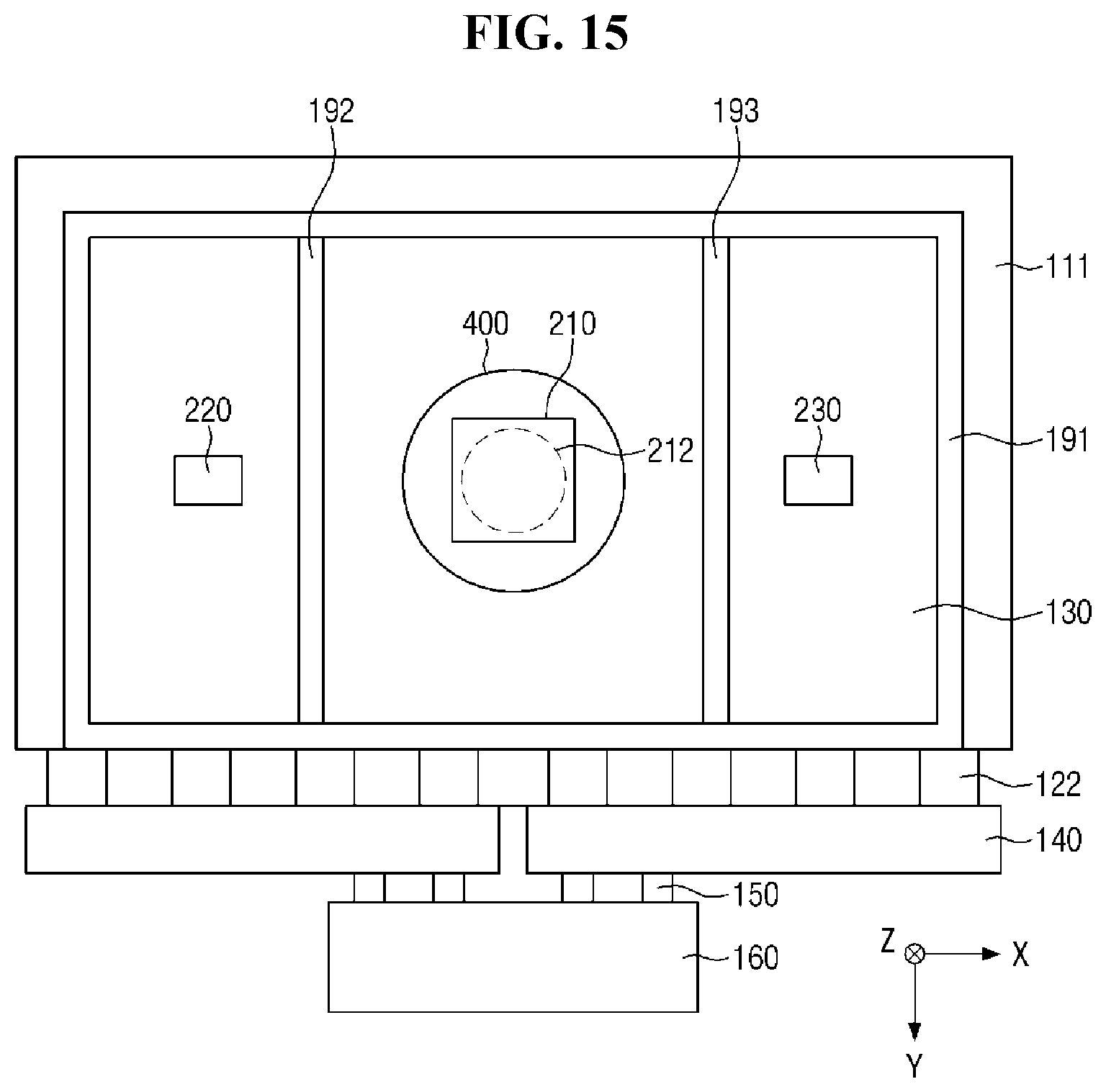 Patent US12327063 Figure 16 – Display device including sound generator and vibration damping member