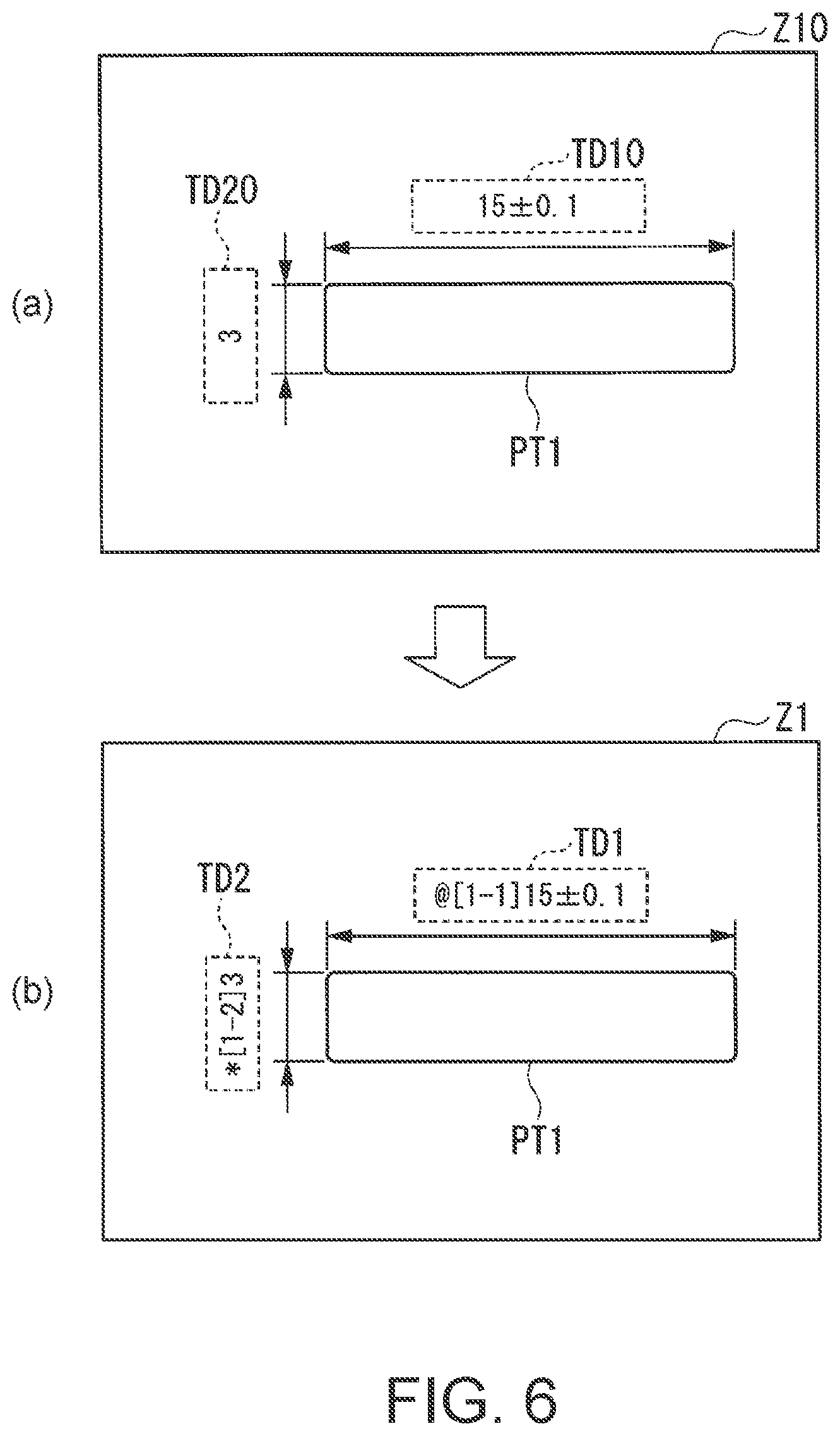 Patent US12327068 Figure 5 – Measurement tables including target identification information indicating a measurement target