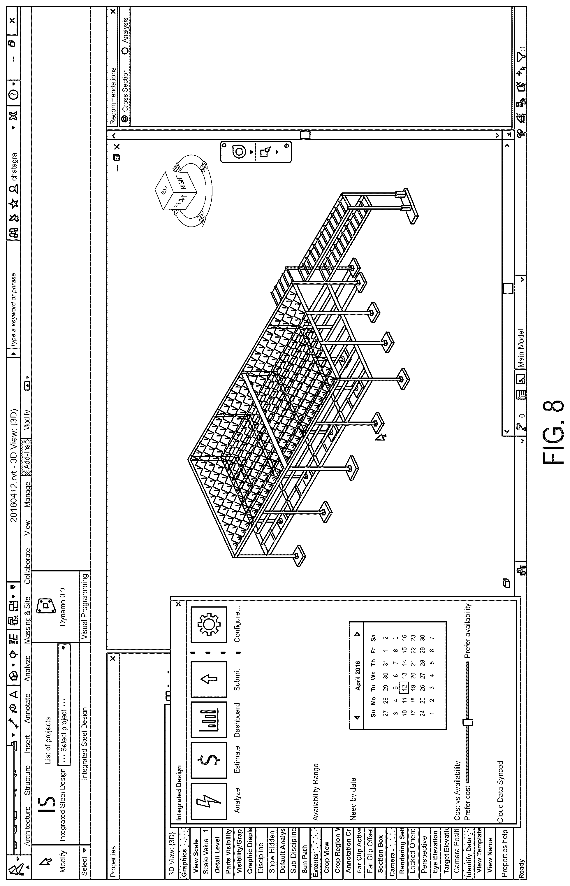 Patent US12327070 Figure 9 – Cloud-enabled generation of construction metrics and documentation
