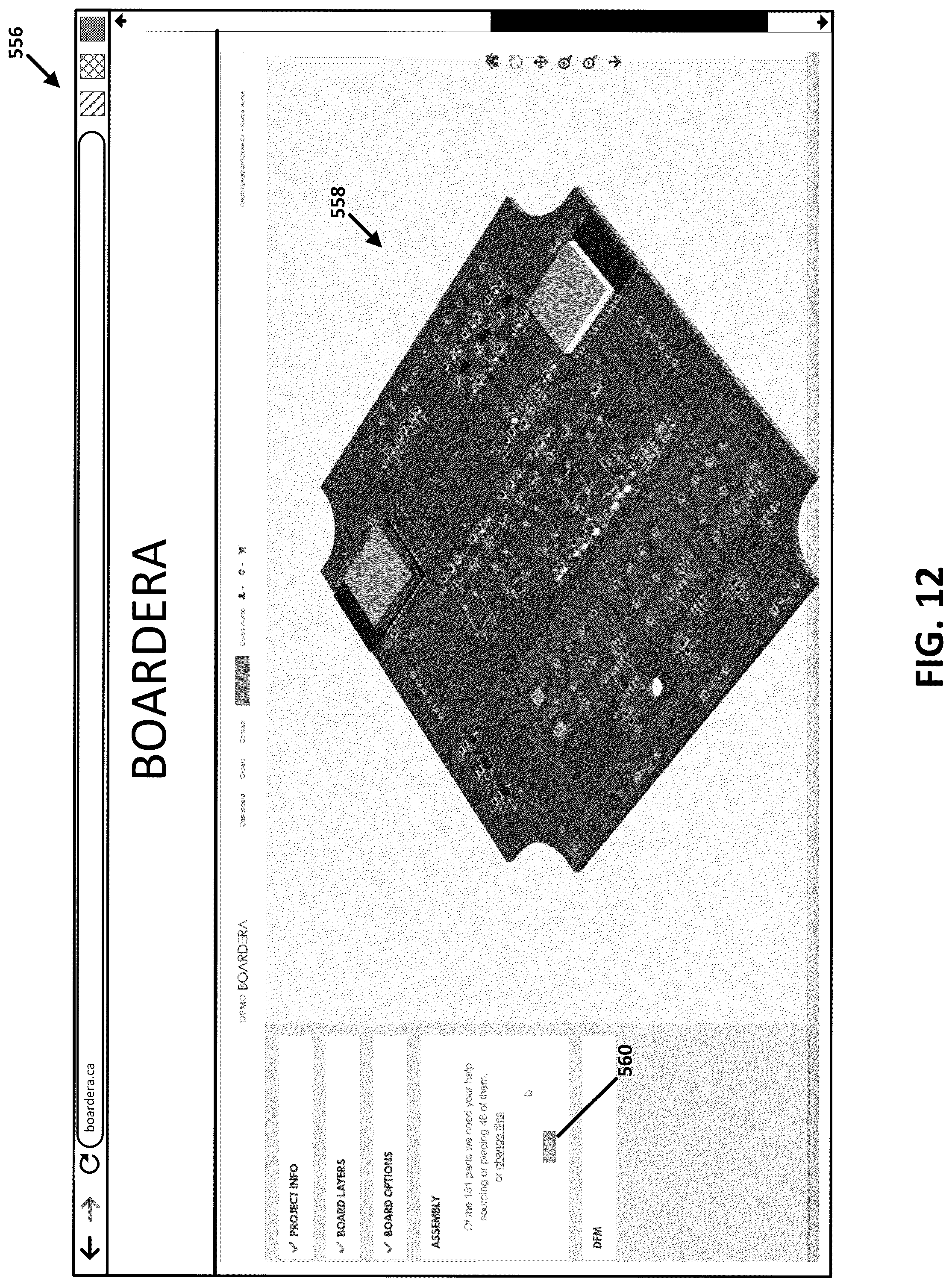 Patent US12327073 Figure 12 – Methods and systems for printed circuit board component placement and approval